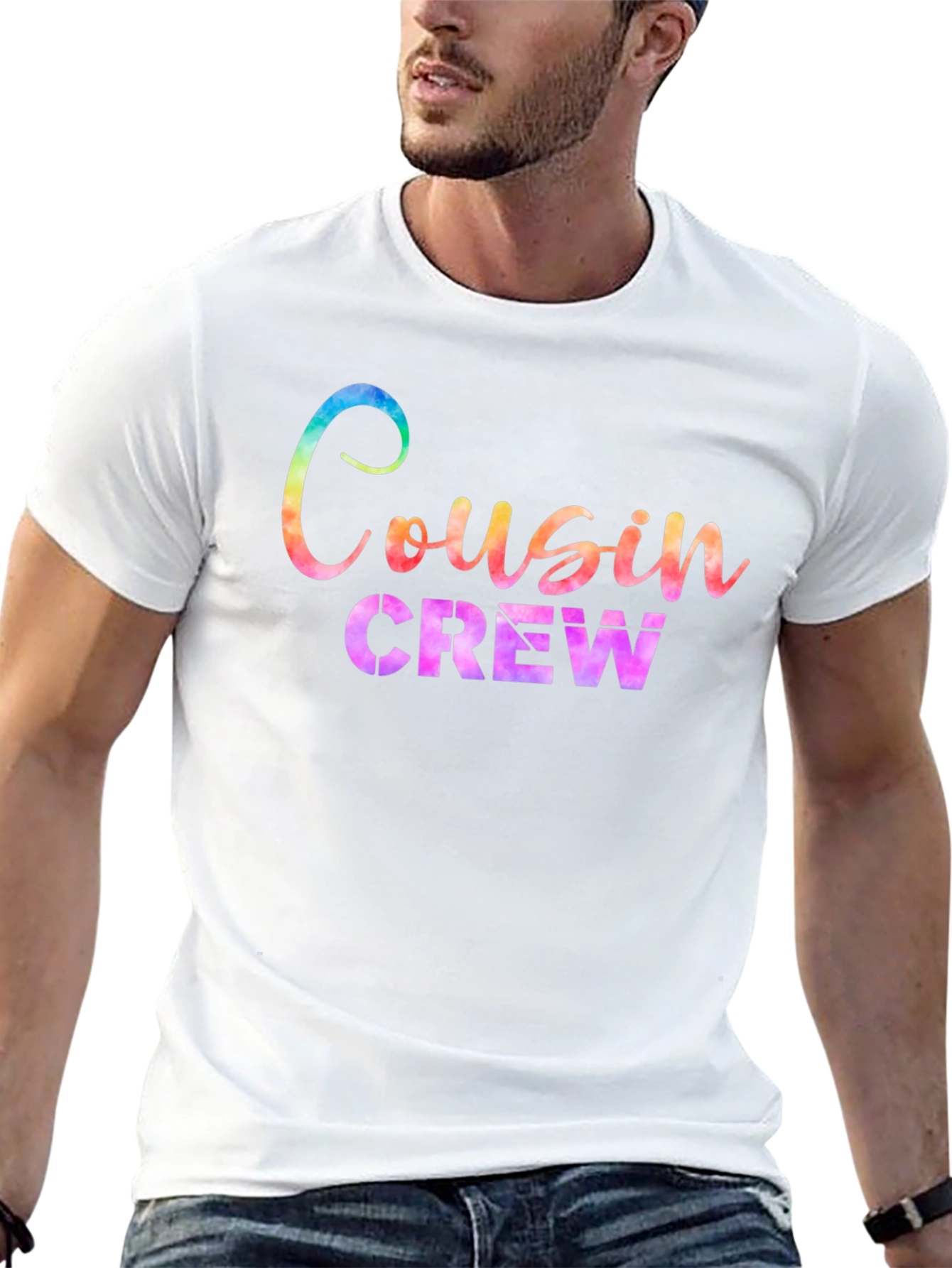 Cousin Crew Graphic Tee - Black T-Shirt