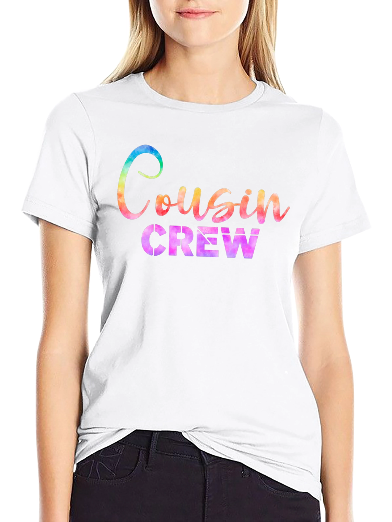 Cousin Crew Graphic Tee - Black T-Shirt