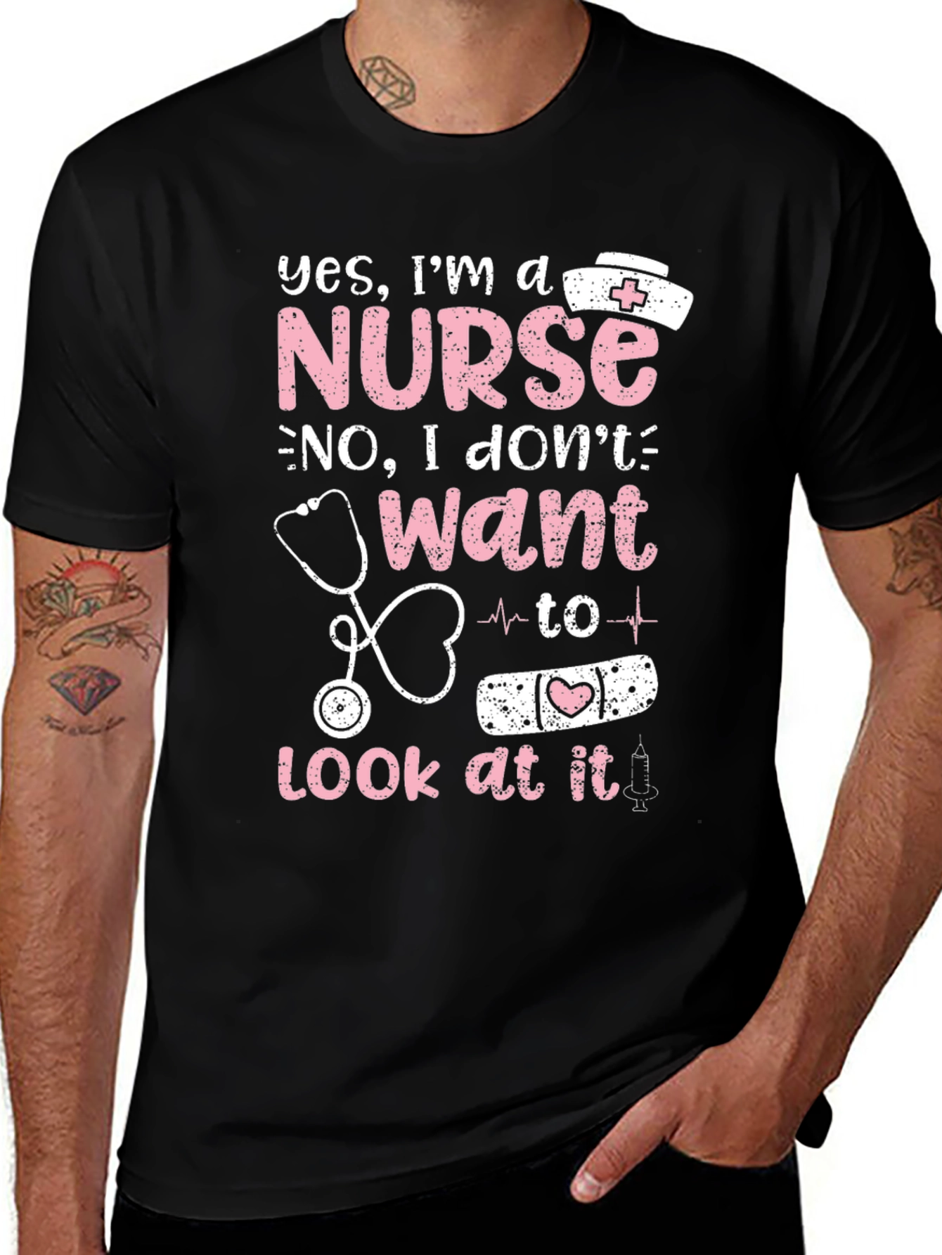 Nurse Graphic T-Shirt - Funny Nursing Tee