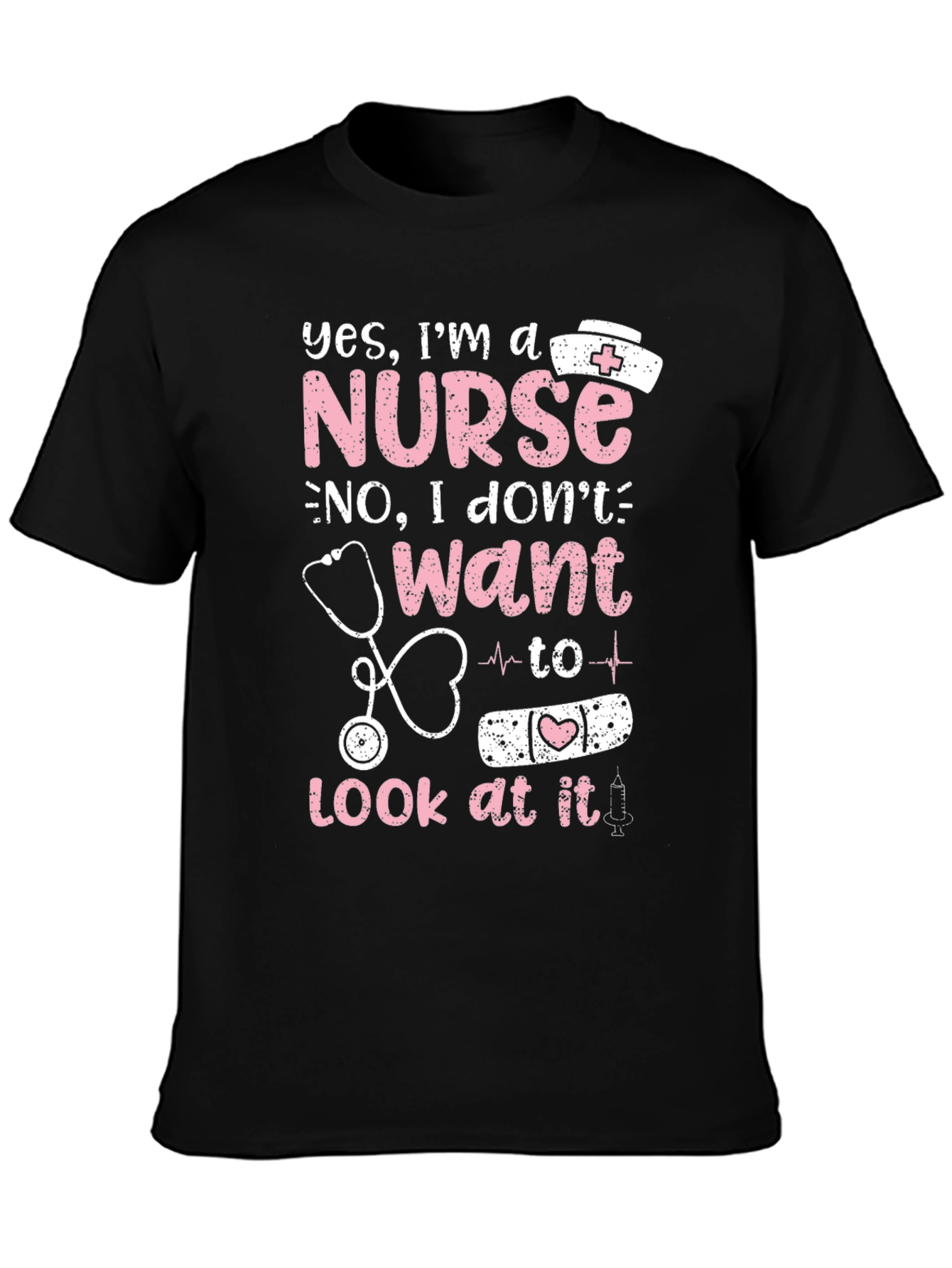 Nurse Graphic T-Shirt - Funny Nursing Tee
