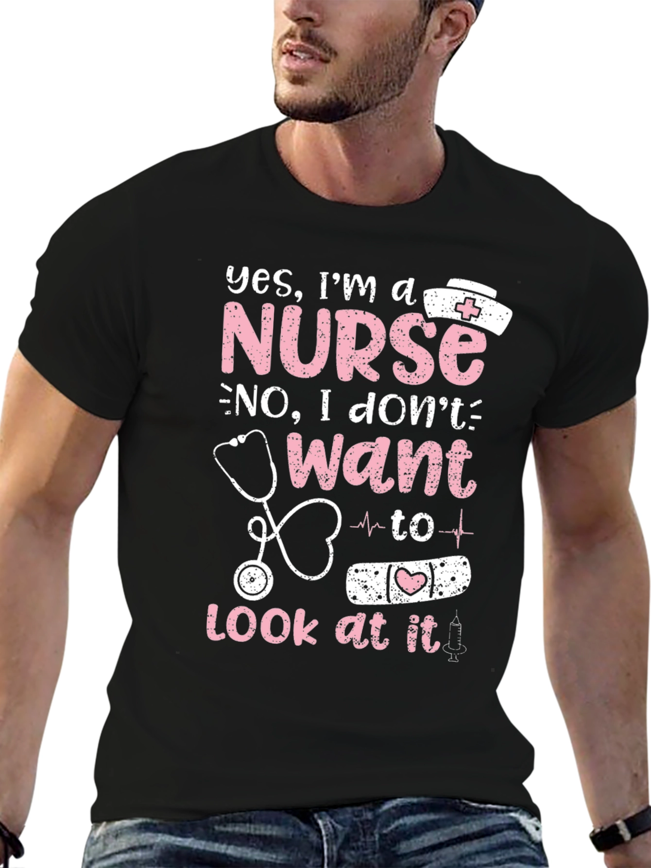 Nurse Graphic T-Shirt - Funny Nursing Tee