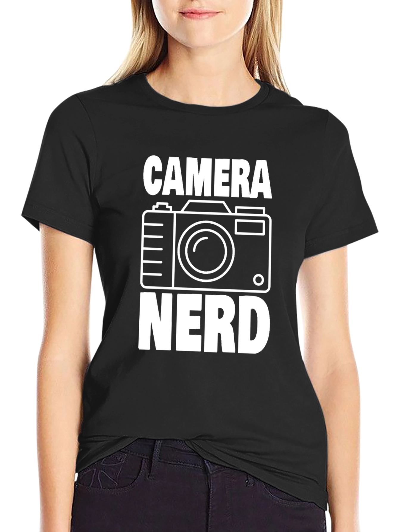 Camera Nerd Graphic T-Shirt - Photography Lover Tee