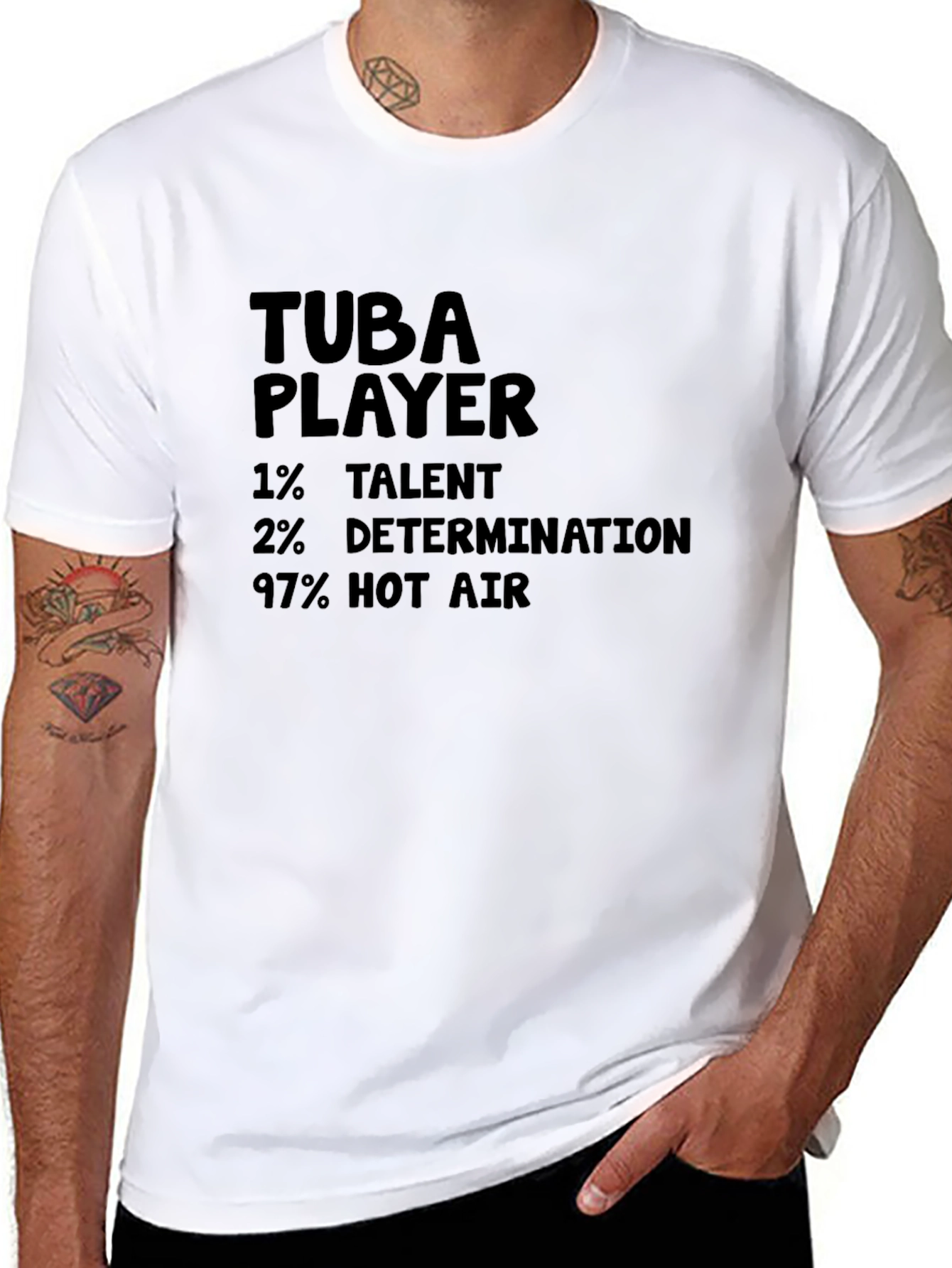 Tuba Player Humor T-Shirt