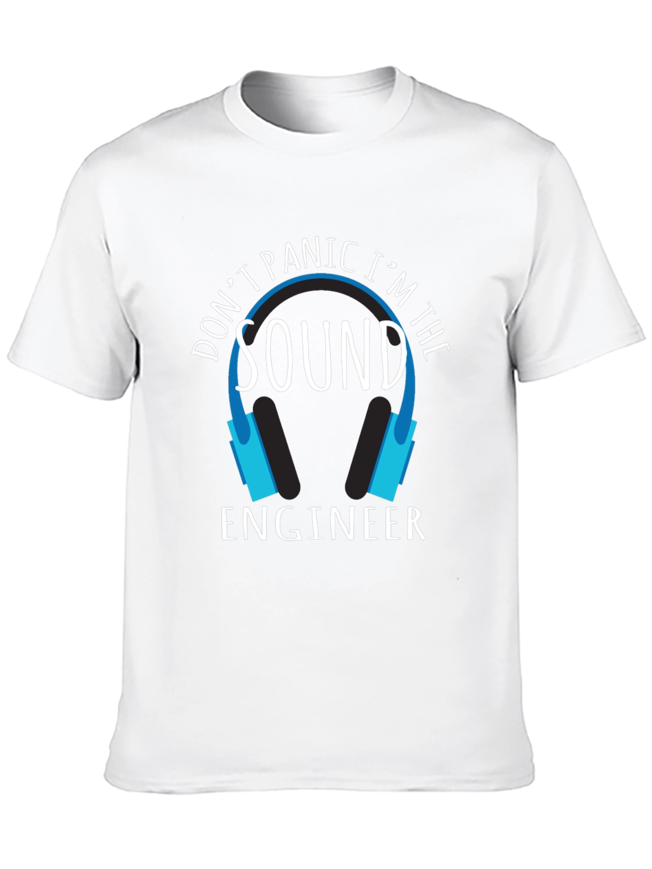 Sound Engineer T-Shirt - Dont Panic