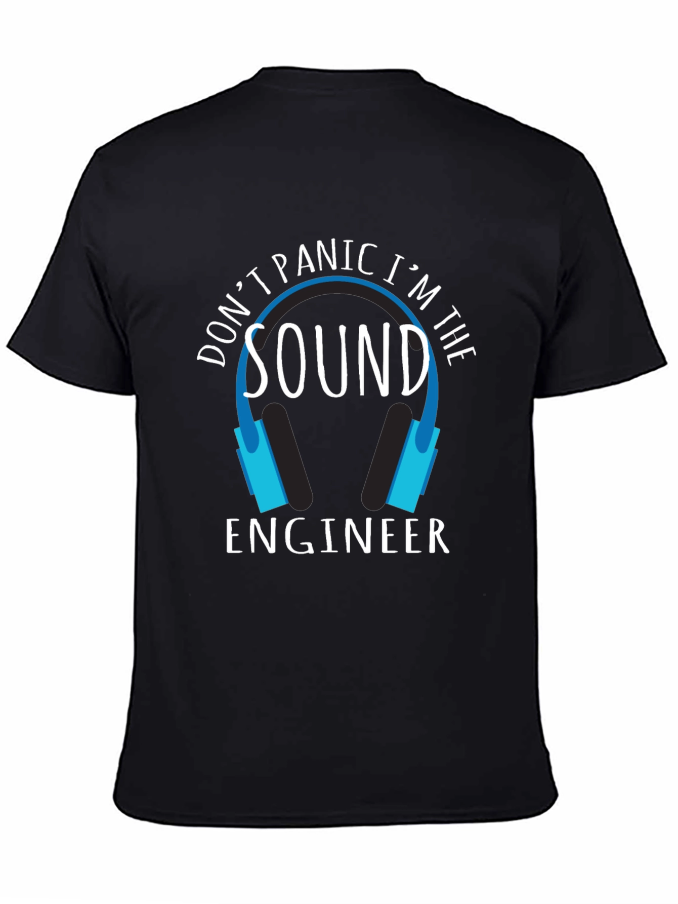 Sound Engineer T-Shirt - Dont Panic