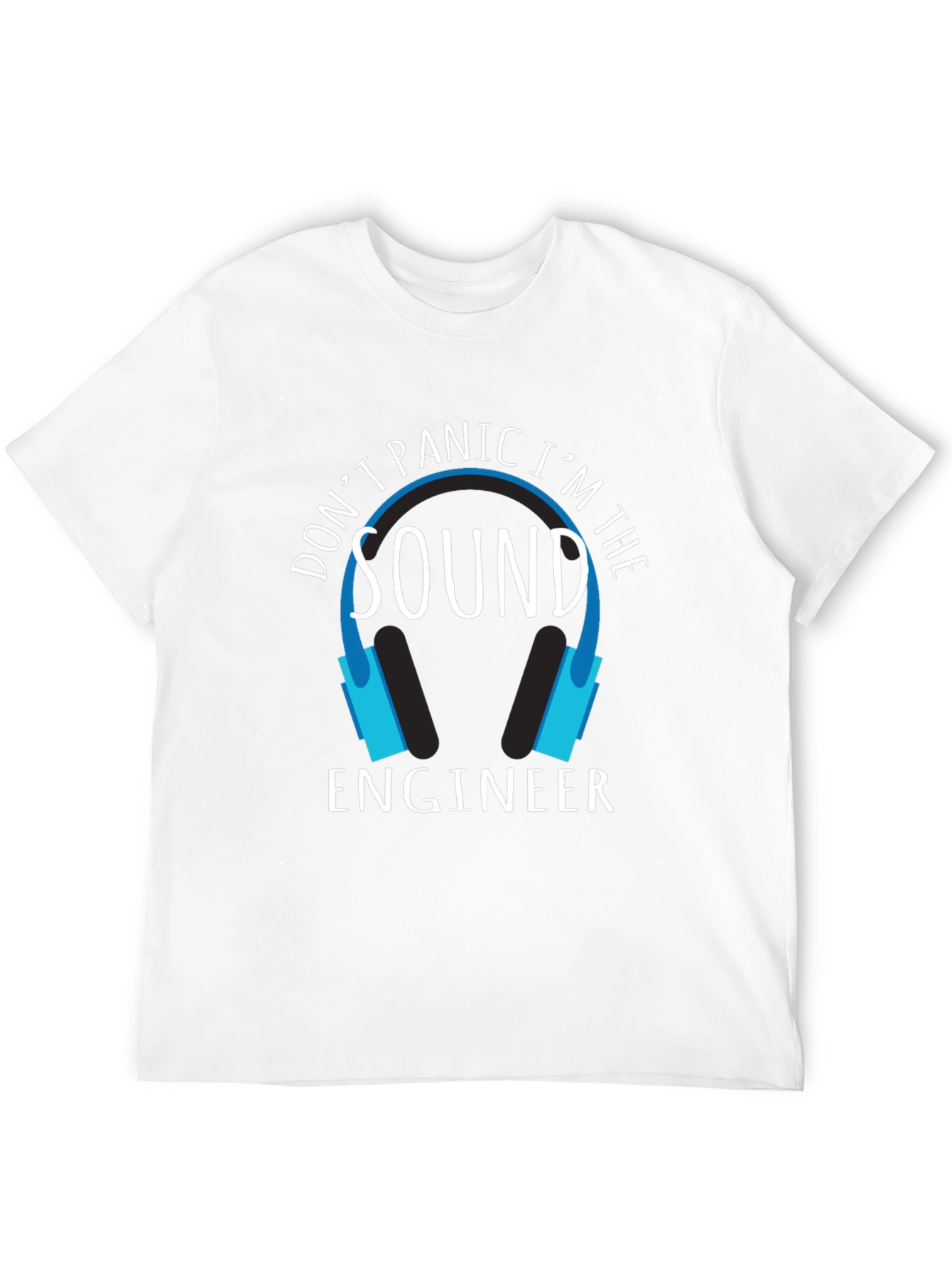 Sound Engineer T-Shirt - Dont Panic