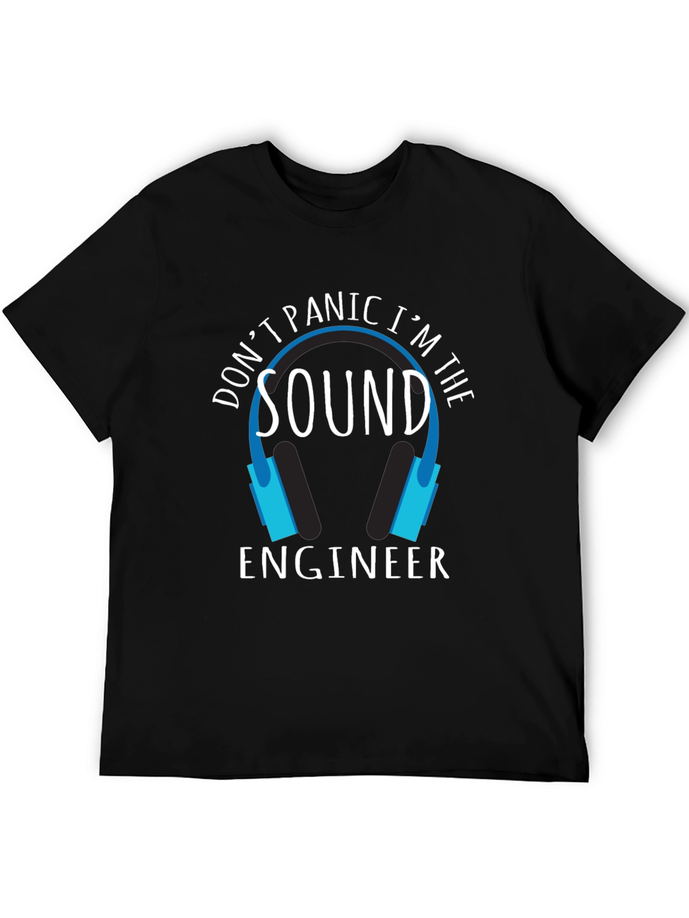 Sound Engineer T-Shirt - Dont Panic