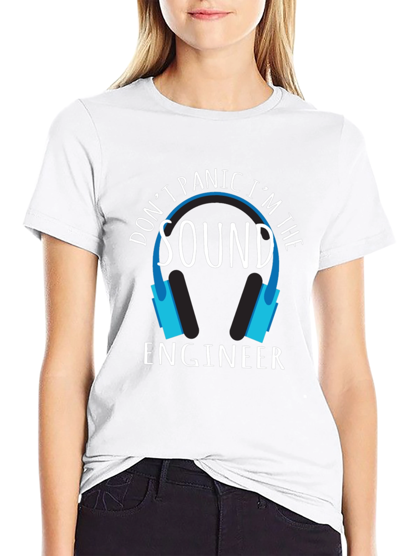 Sound Engineer T-Shirt - Dont Panic