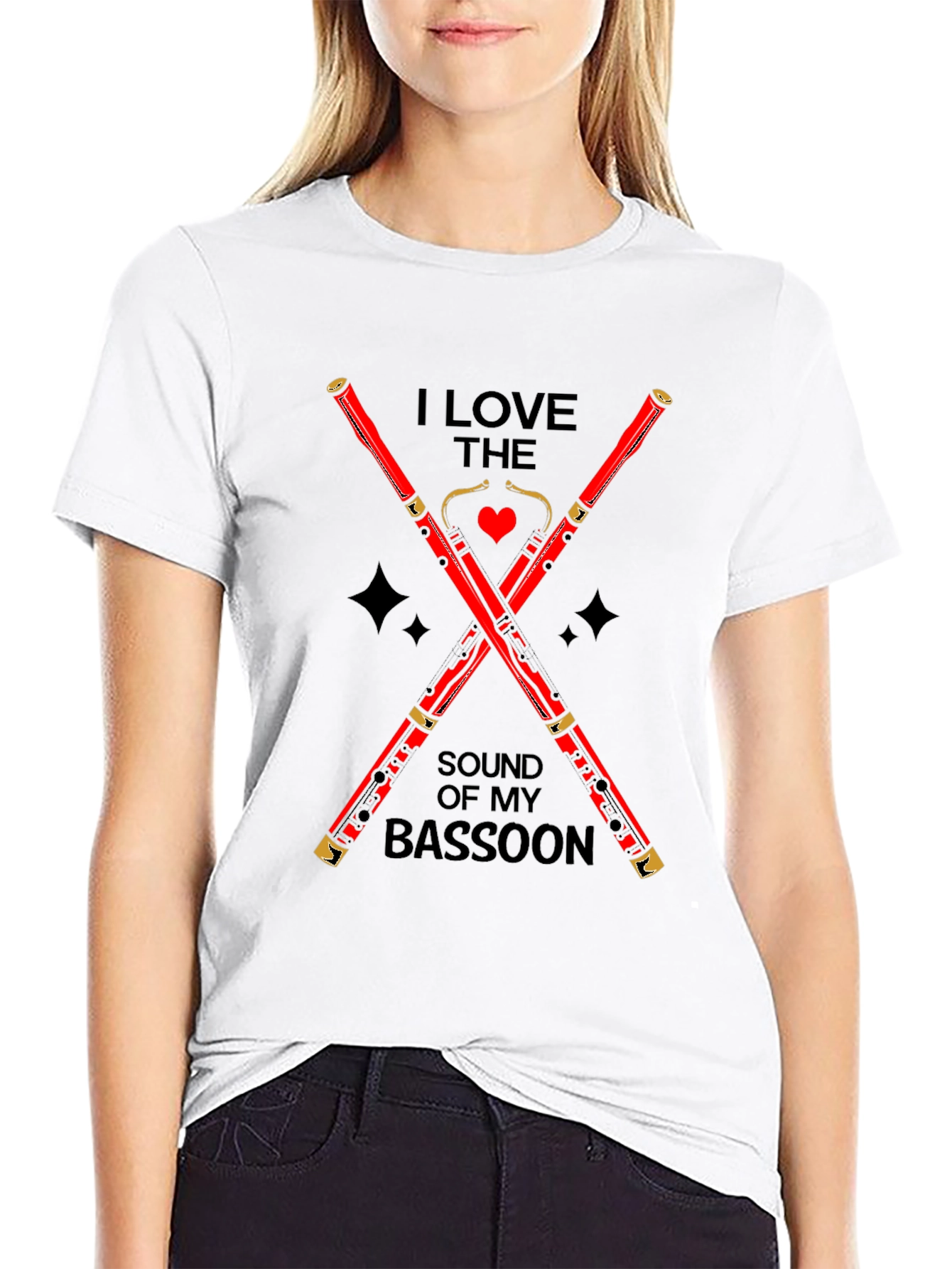 Bassoon Lover Graphic Tee