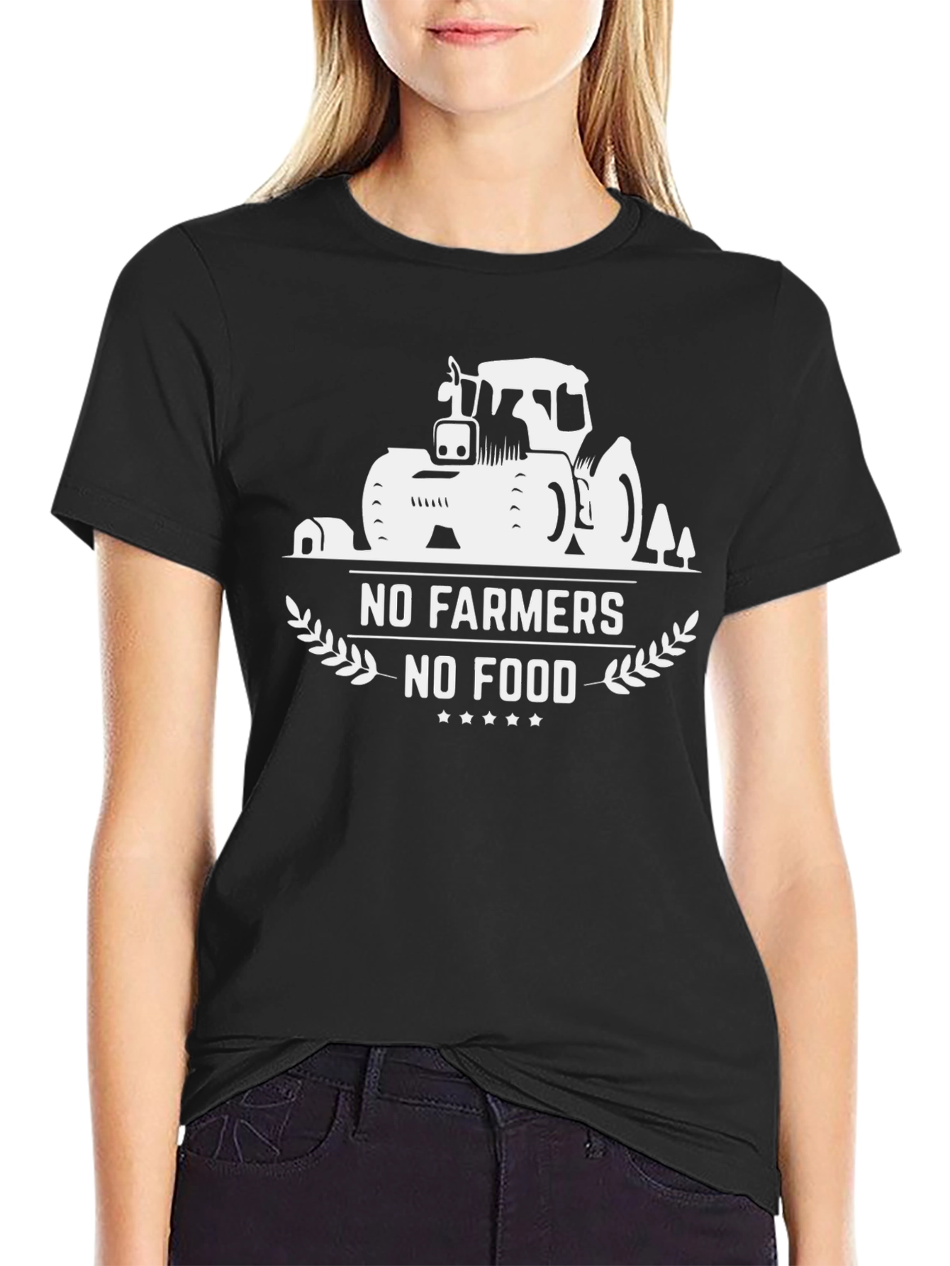 No Farmers No Food Graphic Tee
