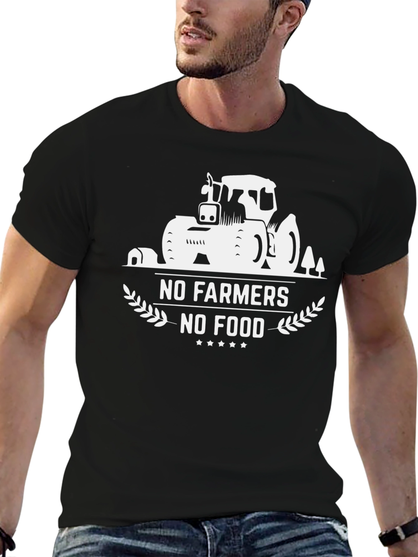 No Farmers No Food Graphic Tee