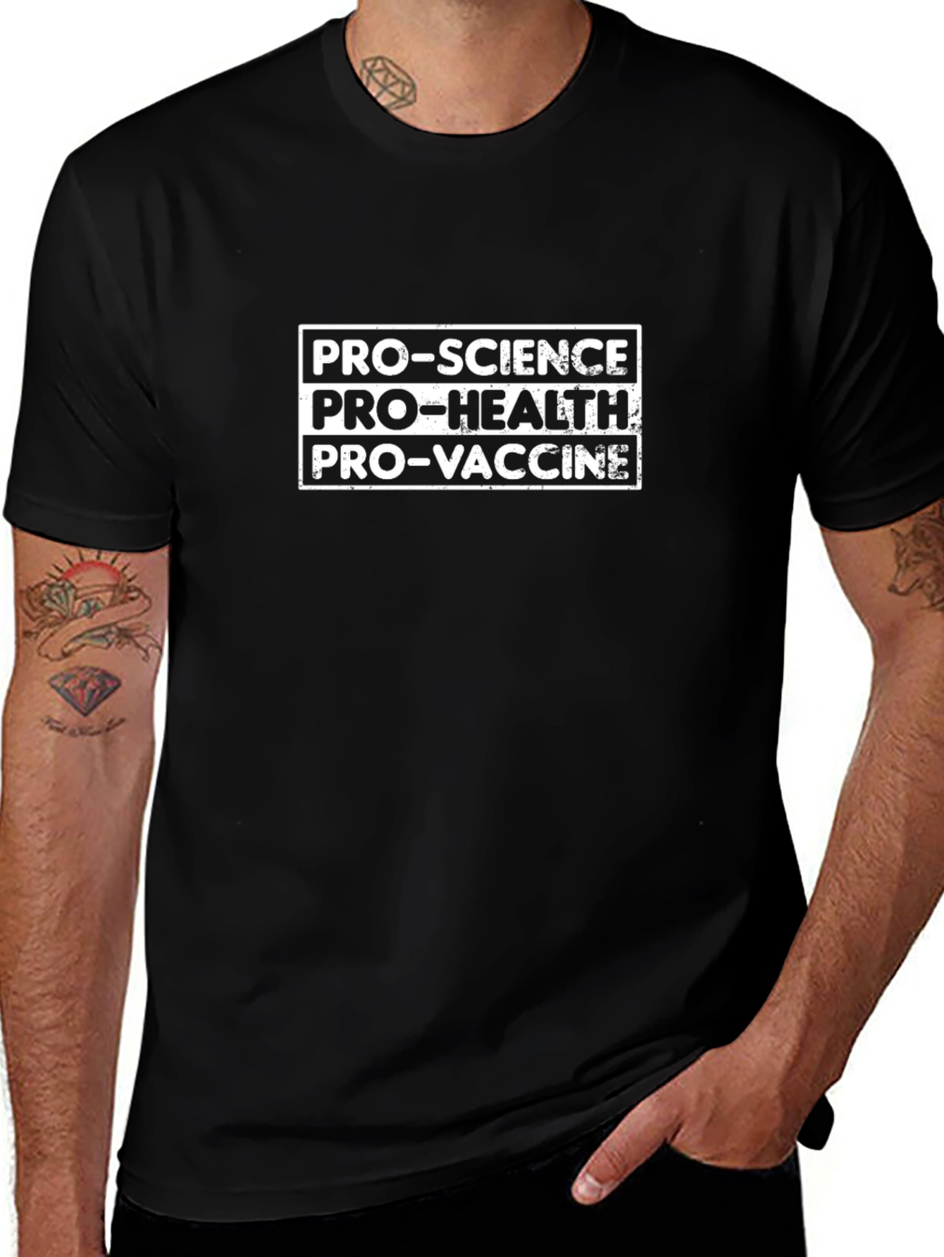 Pro-Science Health Vaccine Graphic Tee