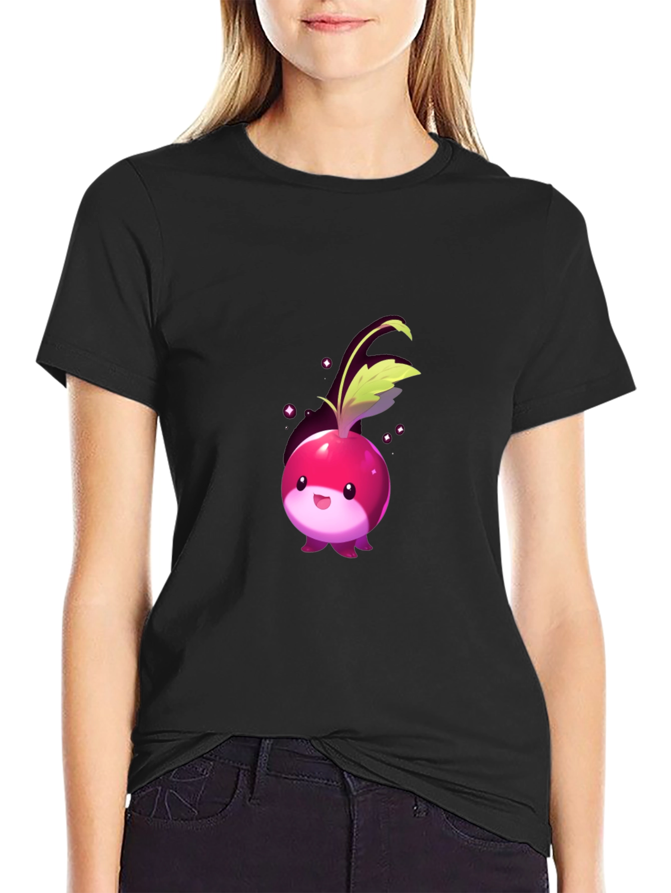 Cute Radish Graphic Tee