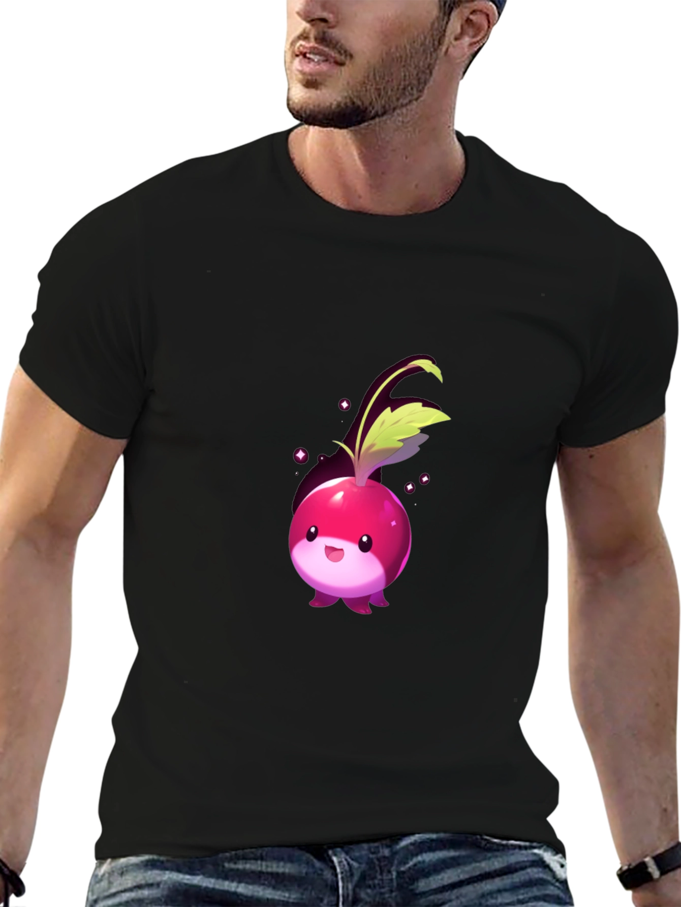 Cute Radish Graphic Tee
