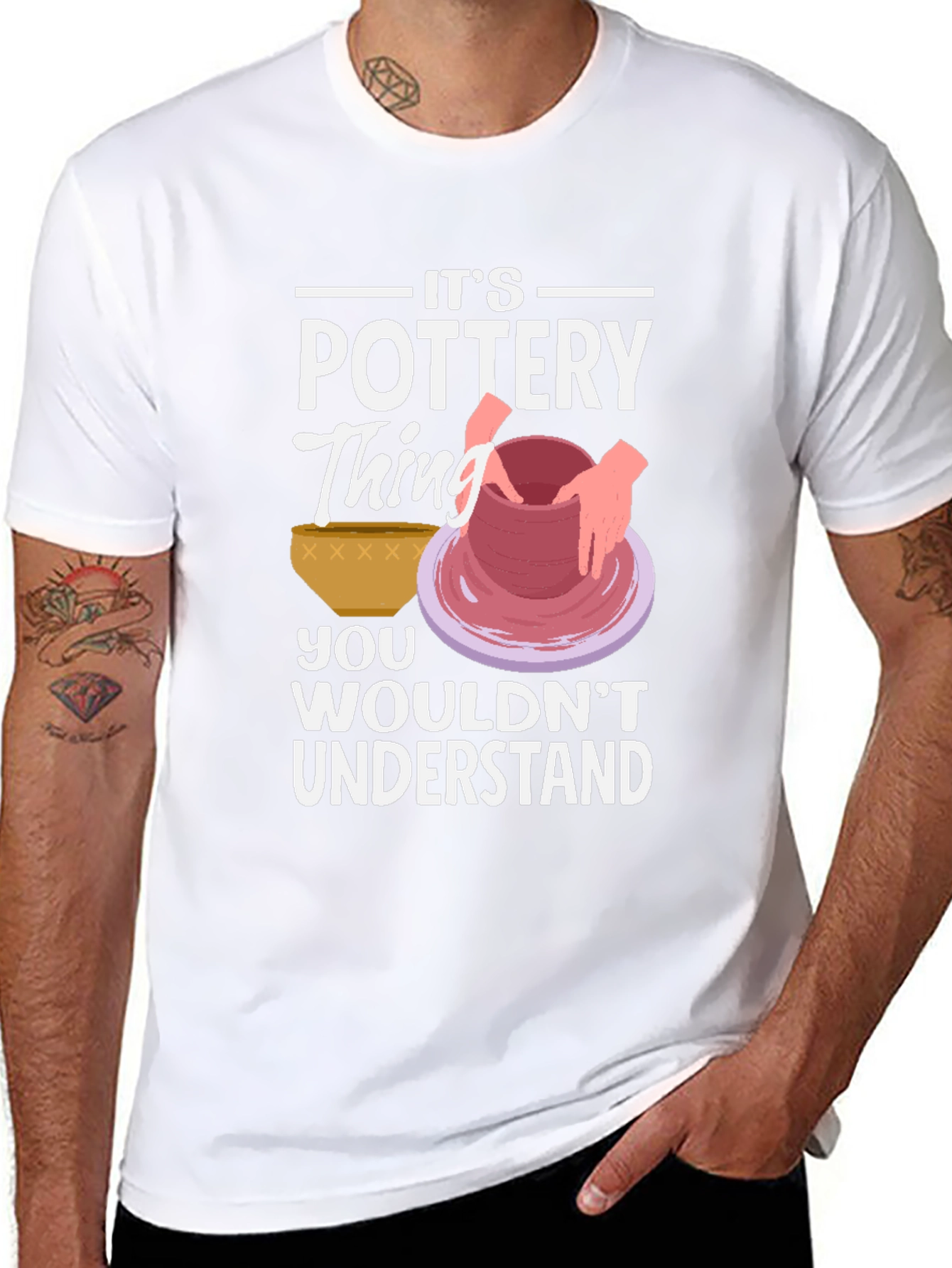 Pottery Thing Graphic T-Shirt - Unique Hobby Tee
