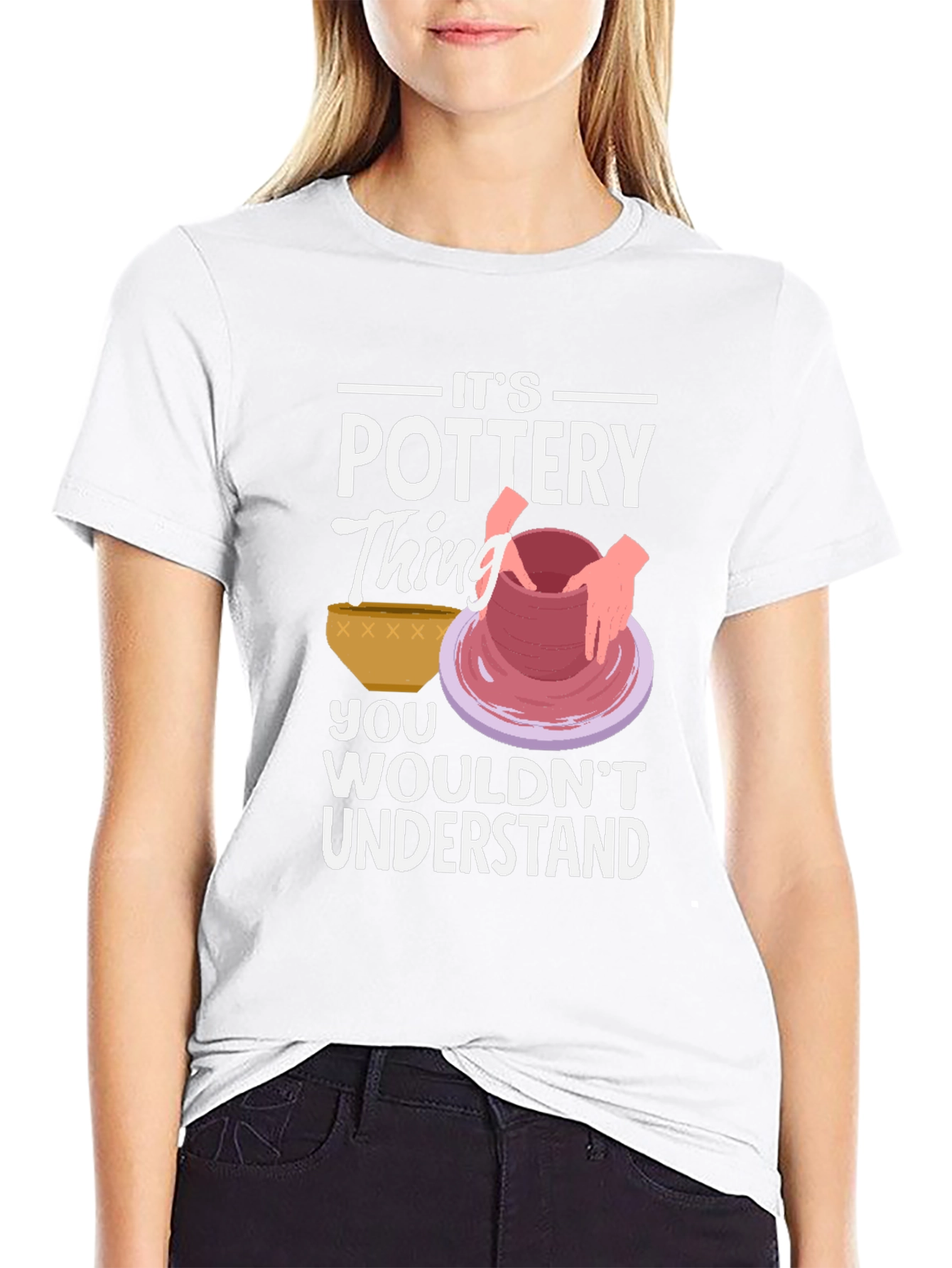 Pottery Thing Graphic T-Shirt - Unique Hobby Tee