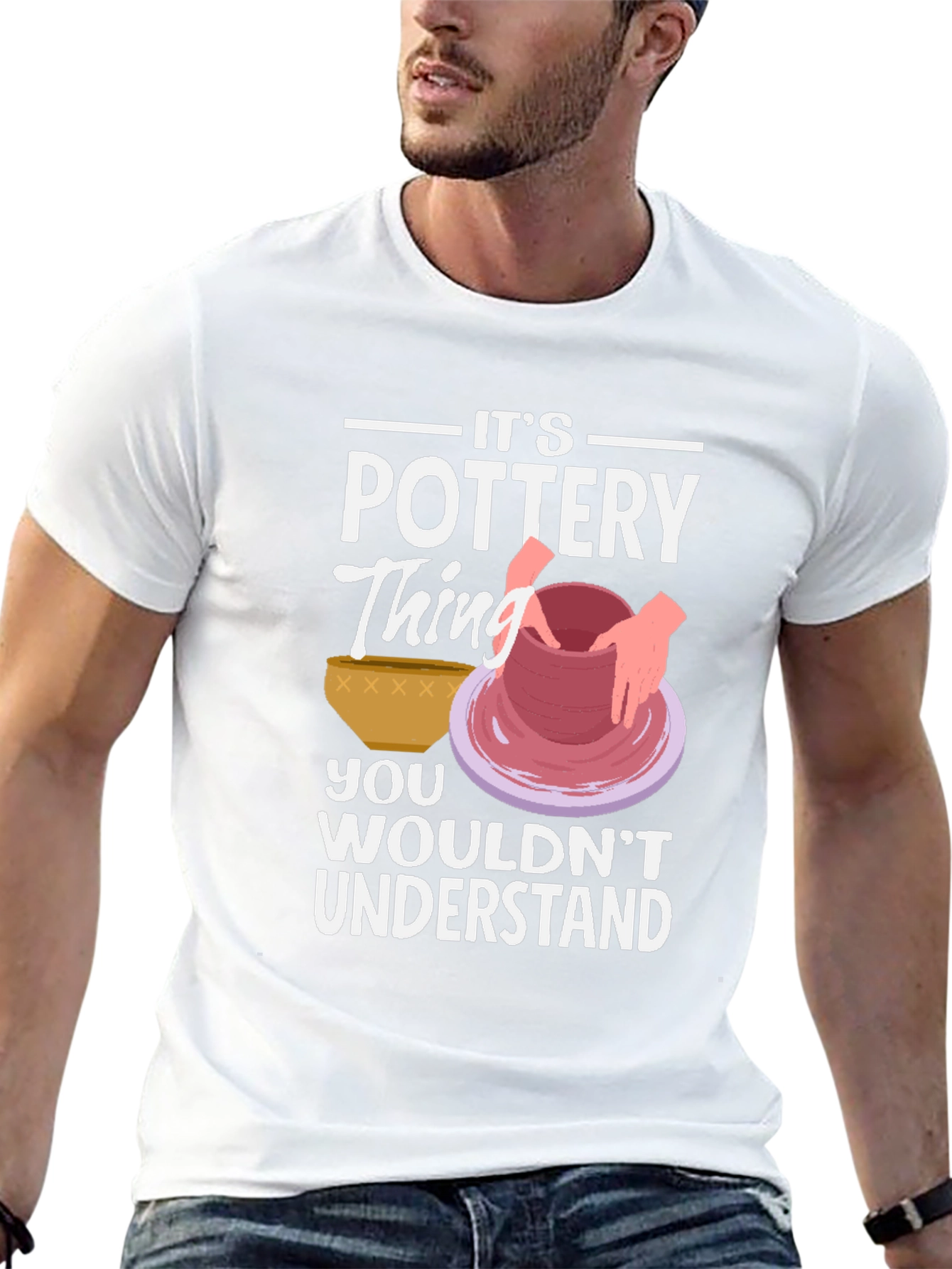 Pottery Thing Graphic T-Shirt - Unique Hobby Tee