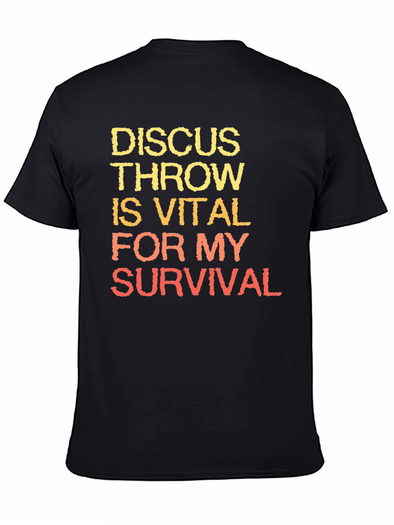 Discus Throw Survival T-Shirt | Athletic Inspired Tee