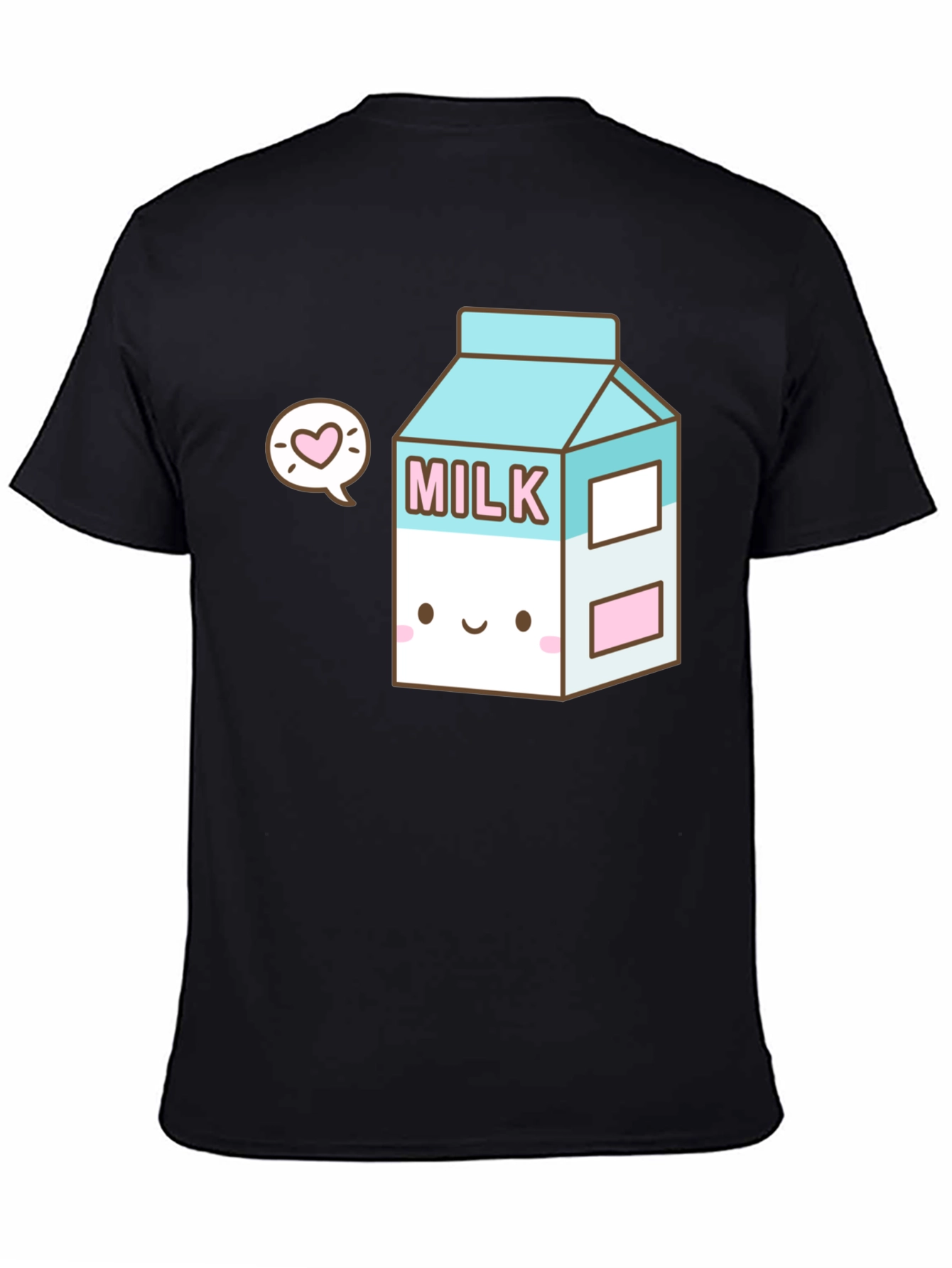 Kawaii Milk Carton T-Shirt - Cute & Unique Design