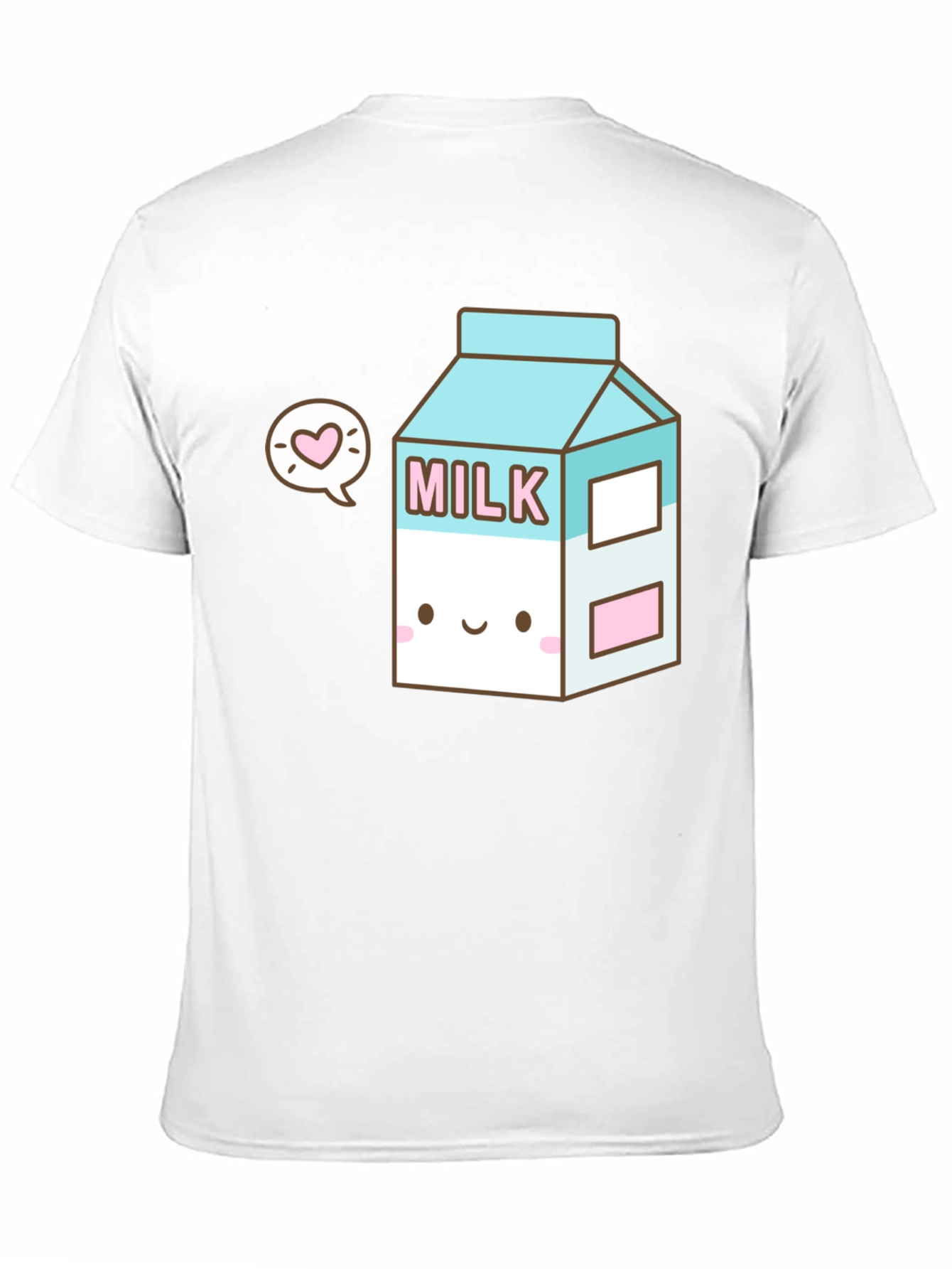 Kawaii Milk Carton T-Shirt - Cute & Unique Design