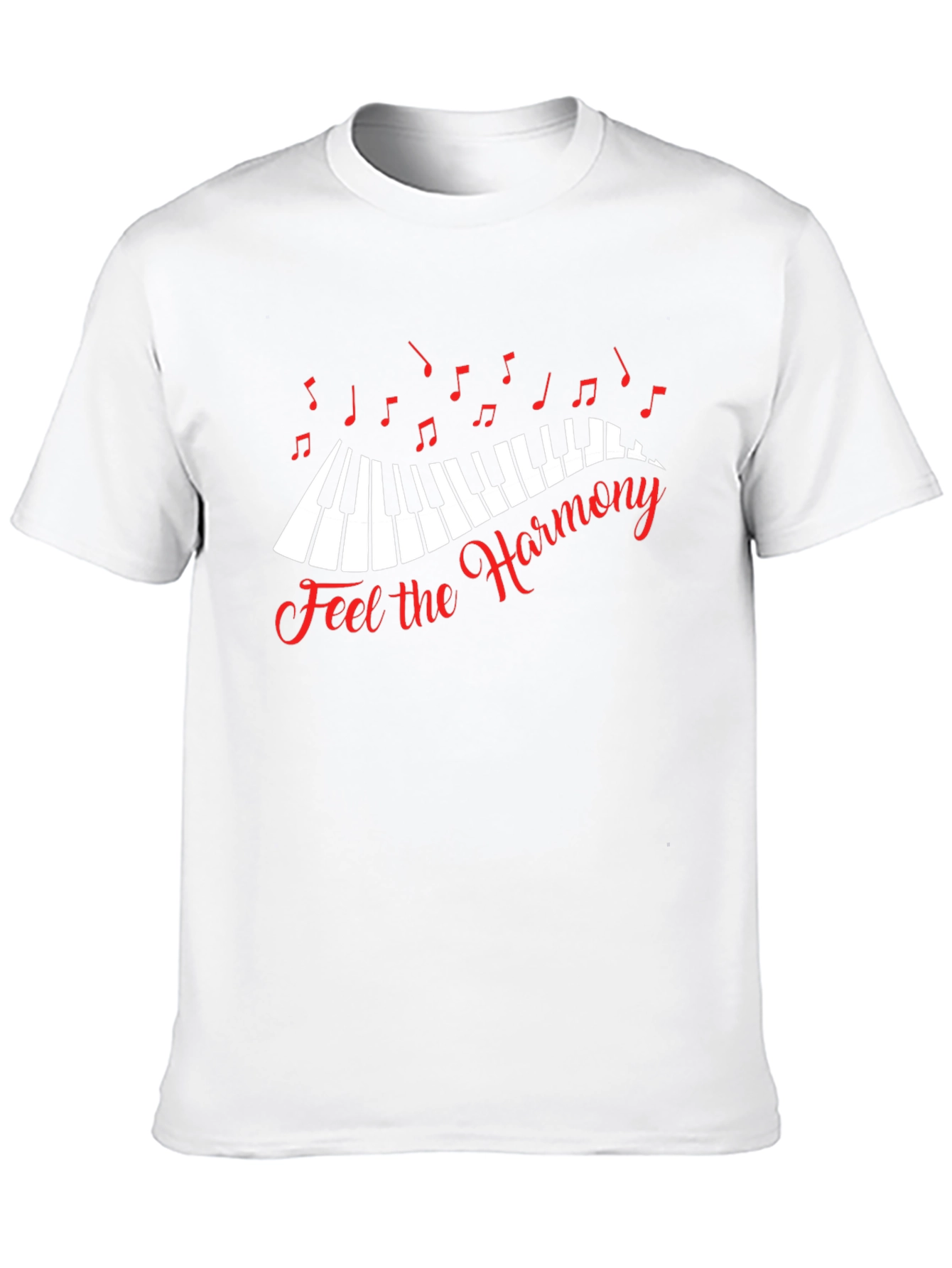 Feel the Harmony Black T-Shirt