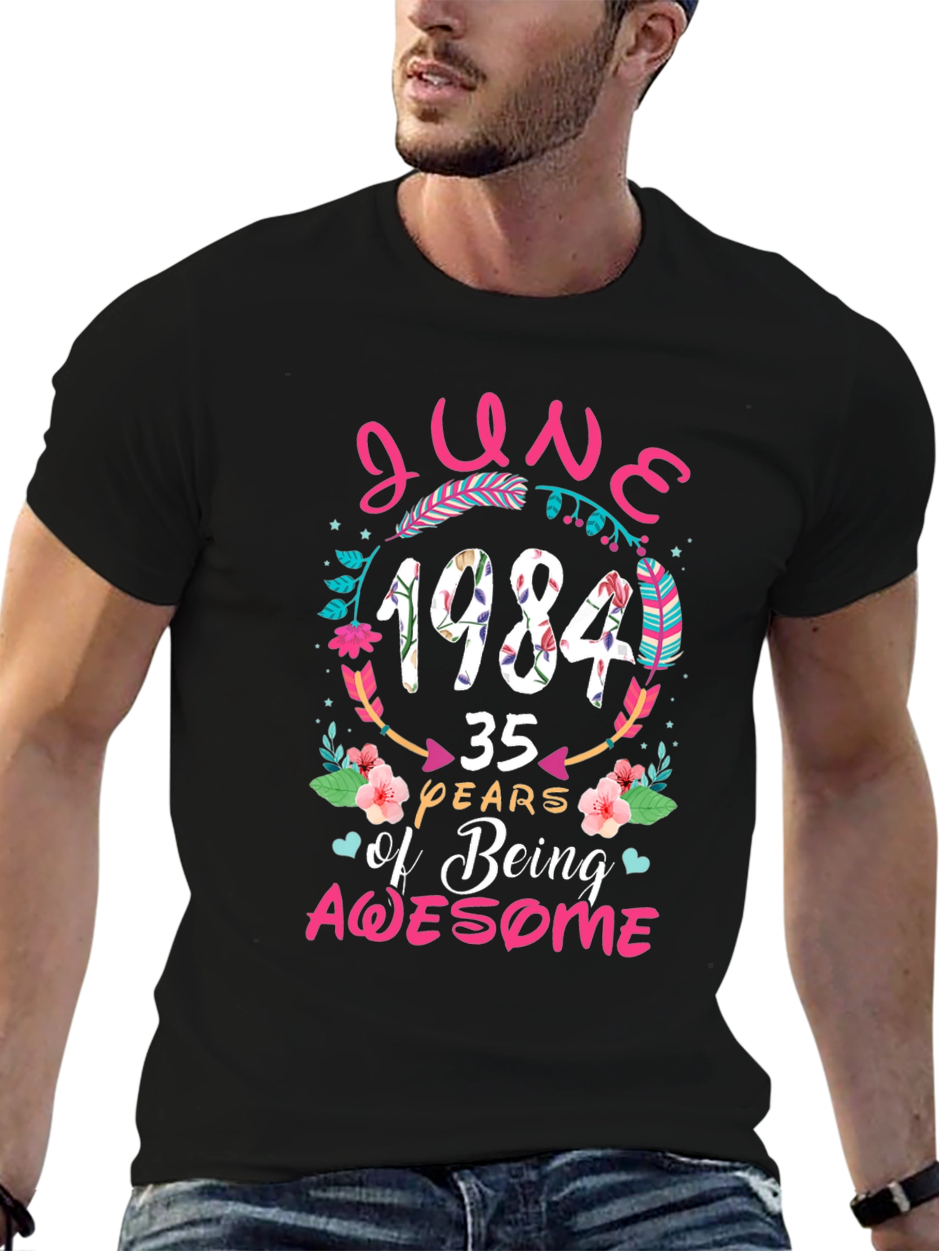 June 1984 35 Years of Being Awesome Tee