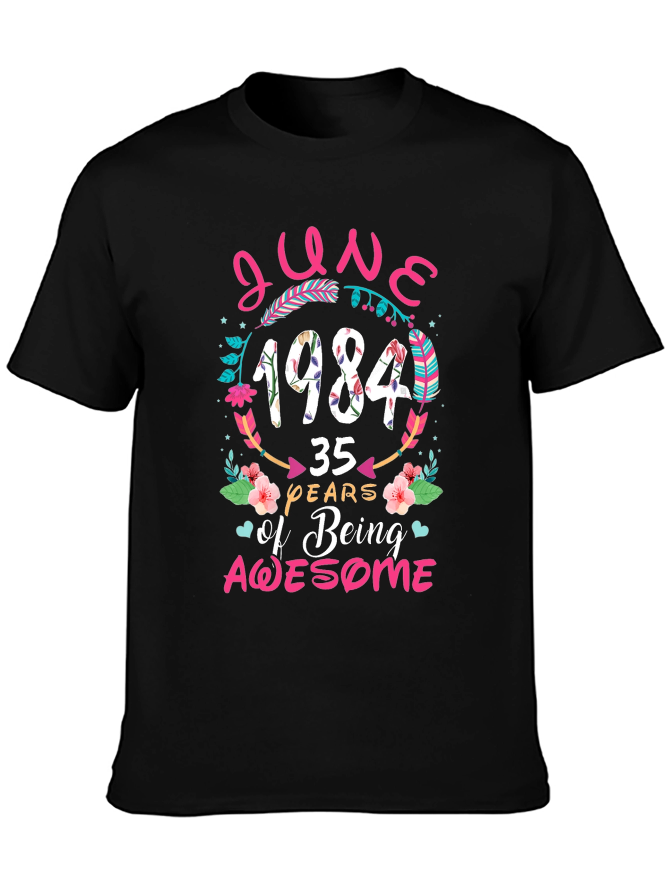 June 1984 35 Years of Being Awesome Tee