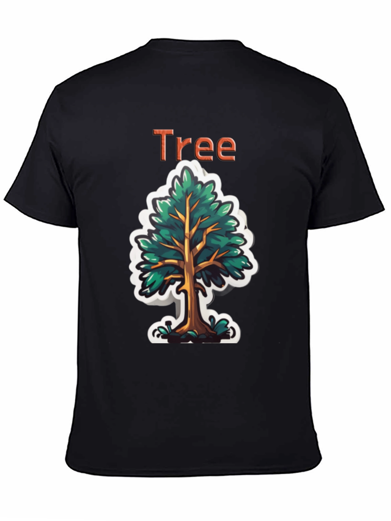 Stylish Tree Graphic Tee - Nature Inspired