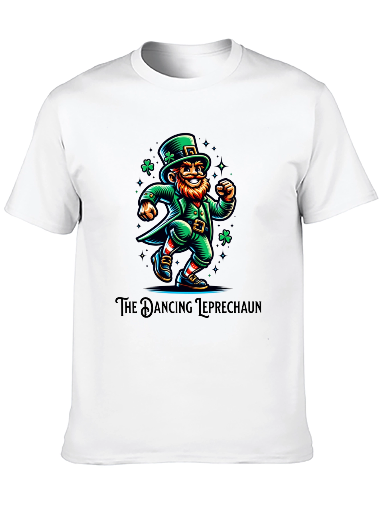 Dancing Leprechaun Graphic Tee
