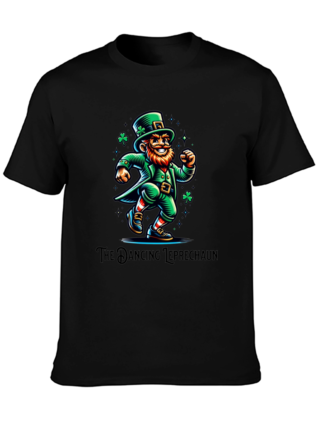 Dancing Leprechaun Graphic Tee