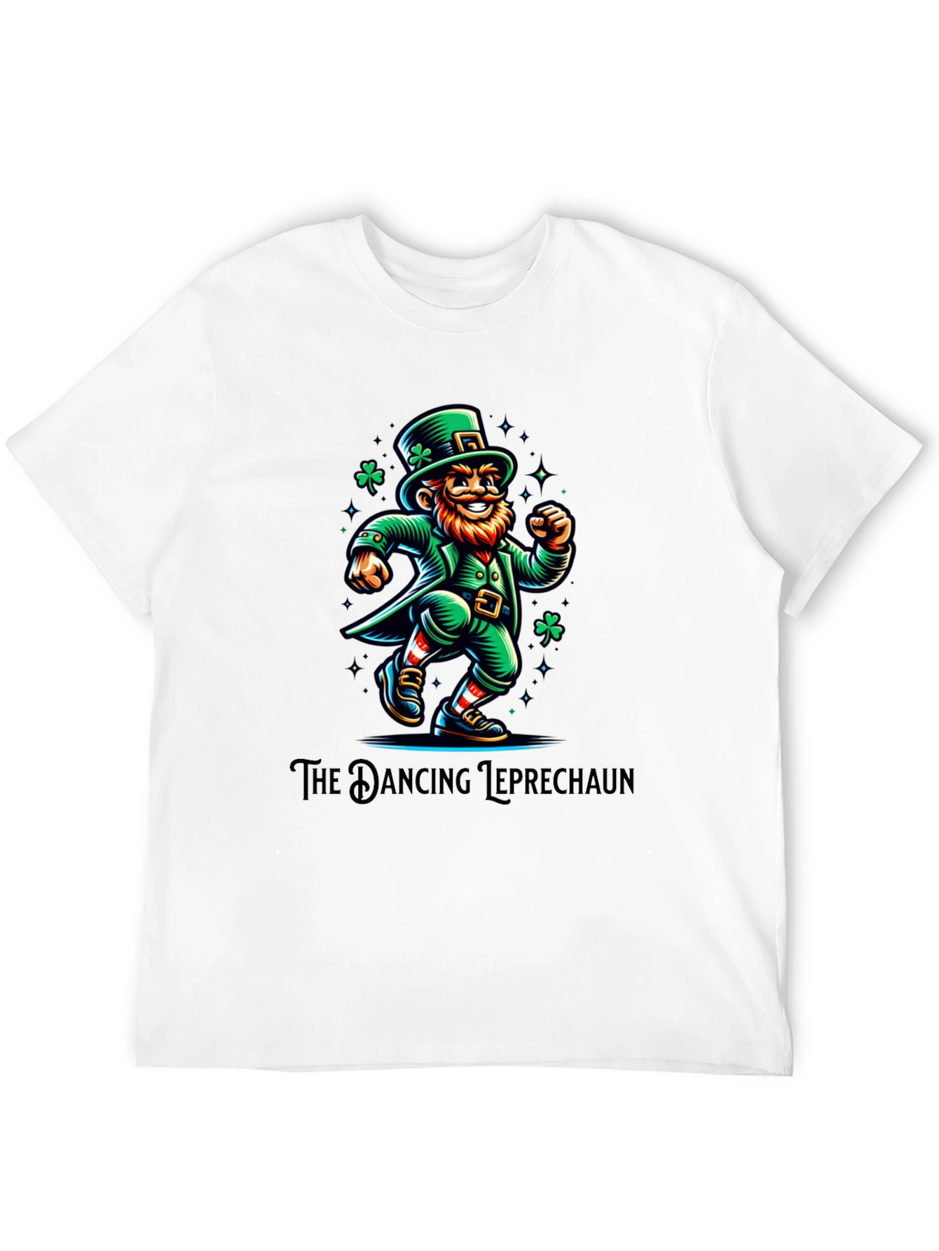 Dancing Leprechaun Graphic Tee