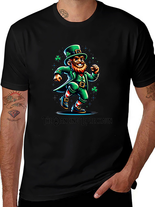 Dancing Leprechaun Graphic Tee