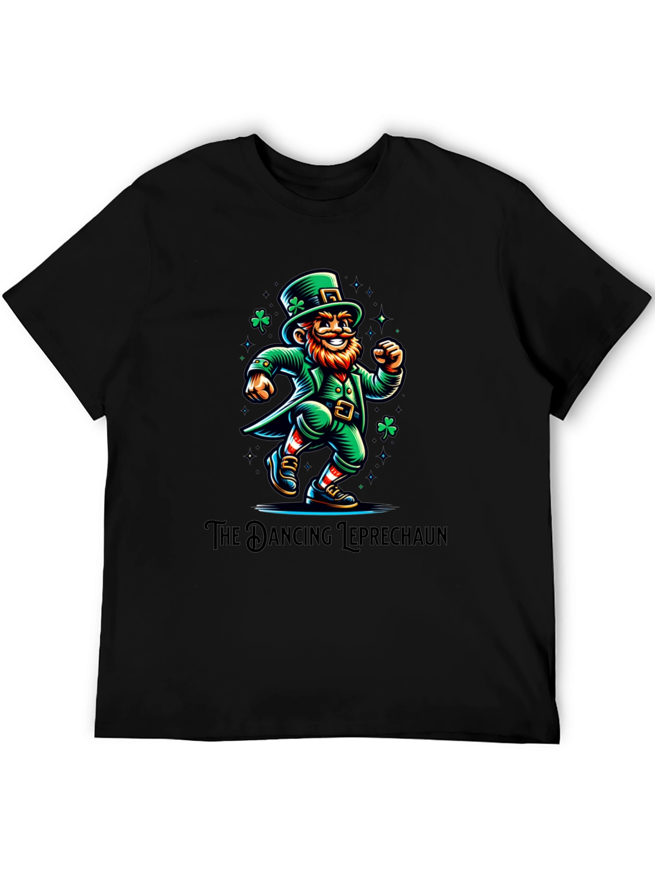 Dancing Leprechaun Graphic Tee