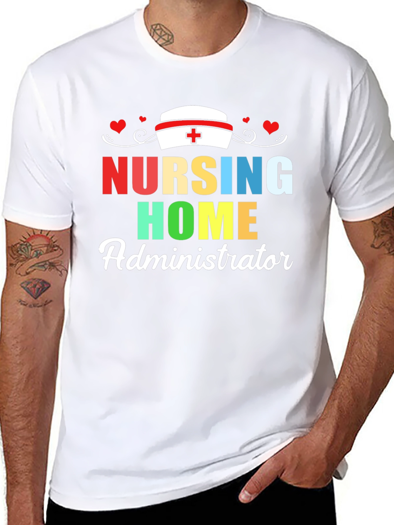 Nursing Home Administrator T-Shirt | Healthcare Appreciation Tee