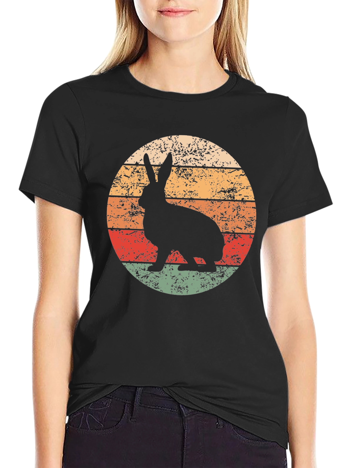 Retro Rabbit Graphic Tee