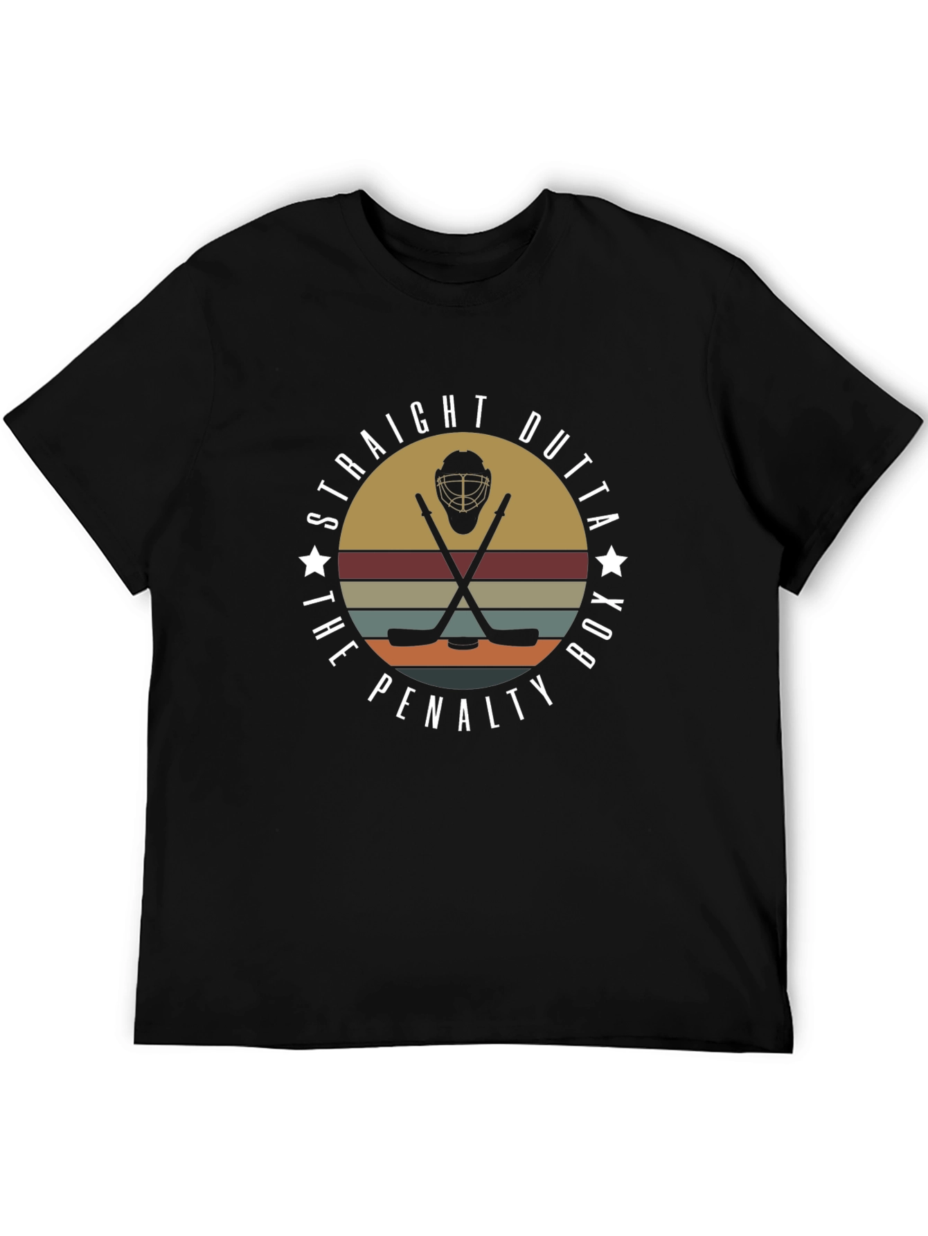 Straight Outta The Penalty Box Hockey T-Shirt