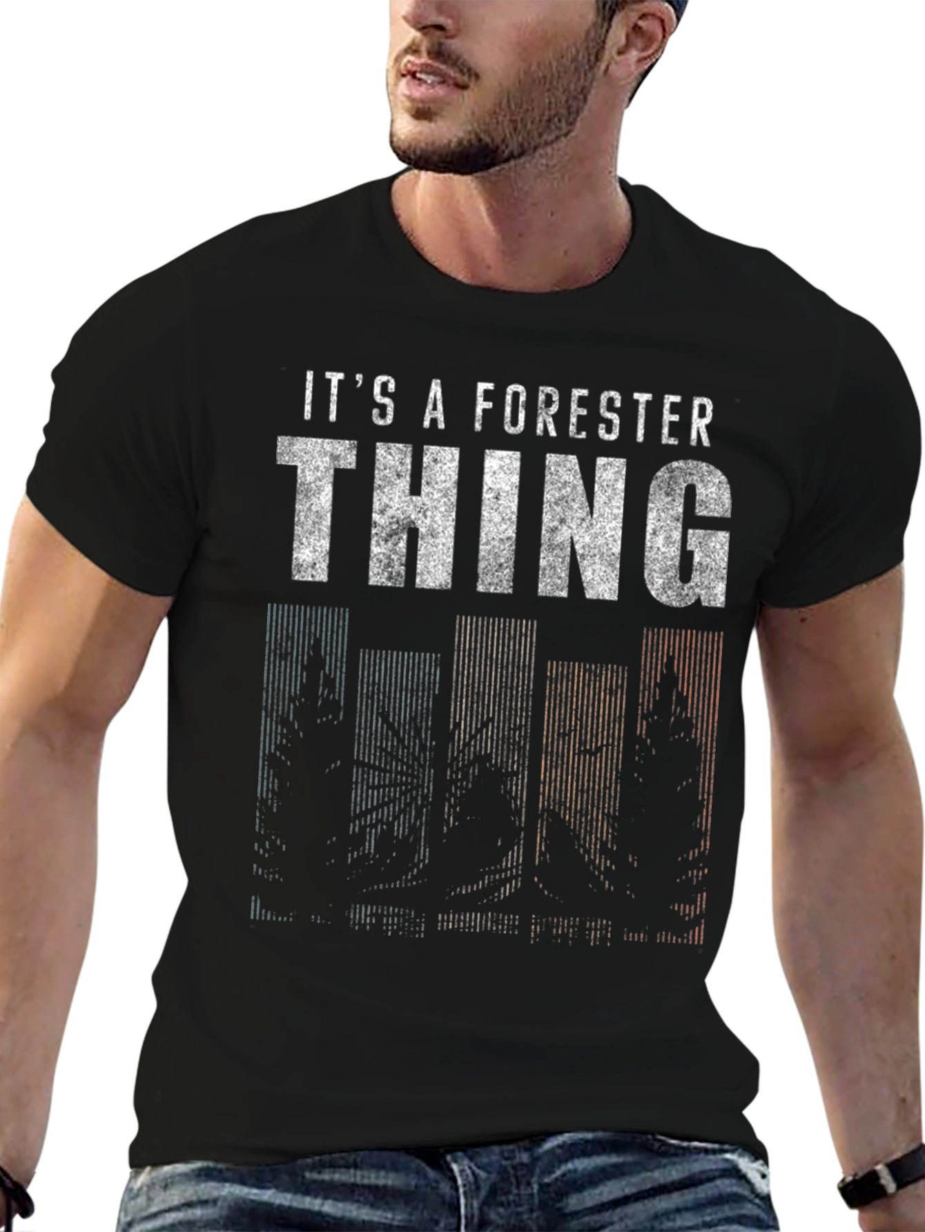 Forester Thing Graphic Tee - Black