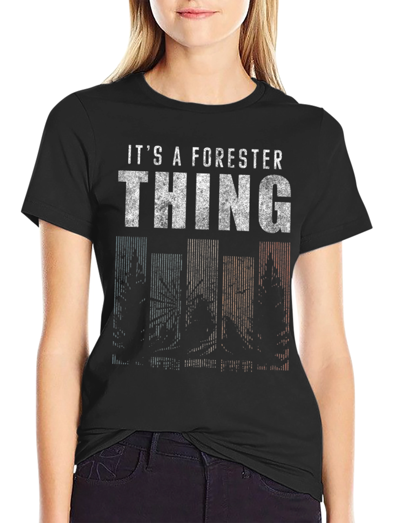 Forester Thing Graphic Tee - Black