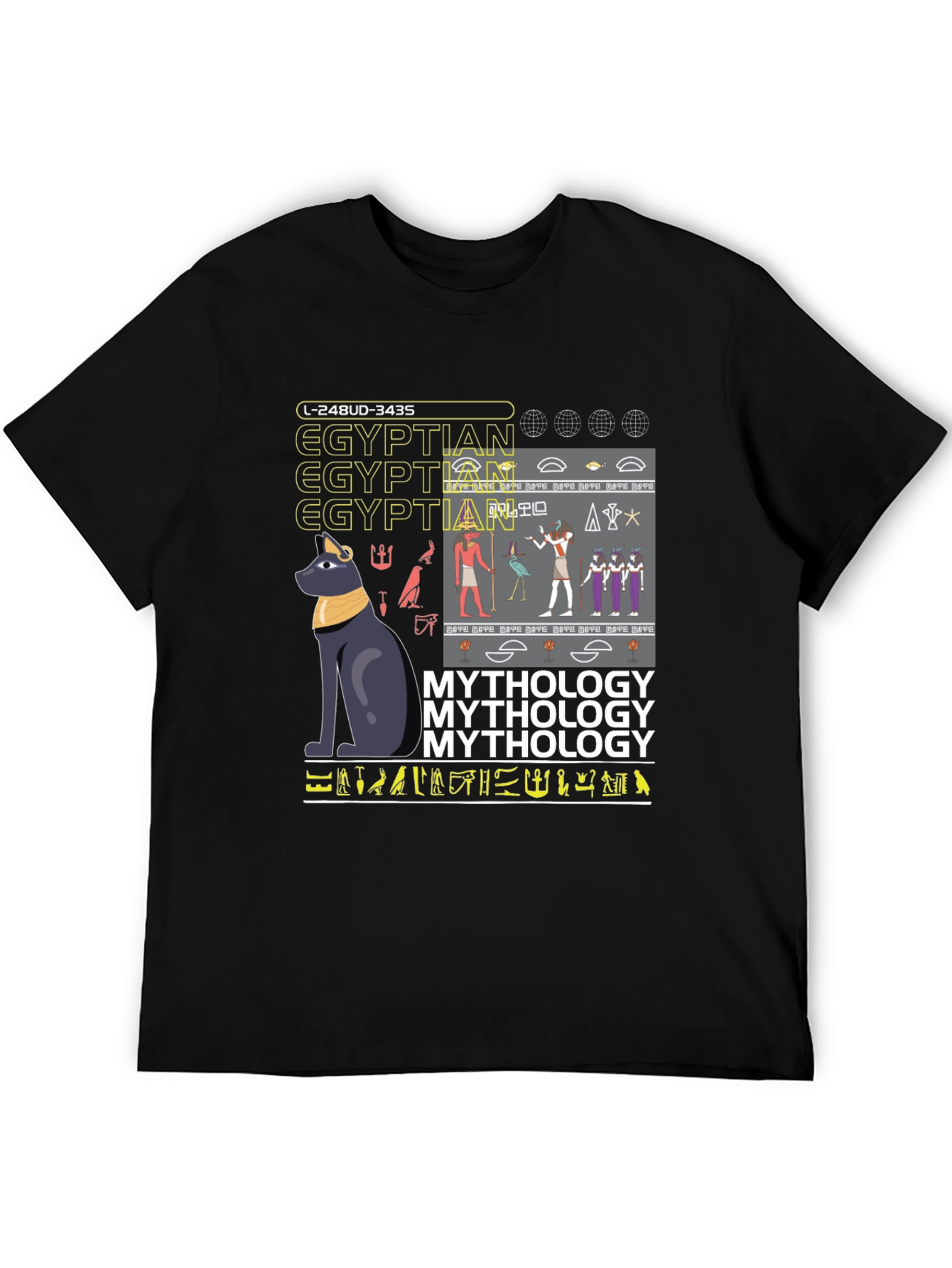 Egyptian Mythology Graphic T-Shirt