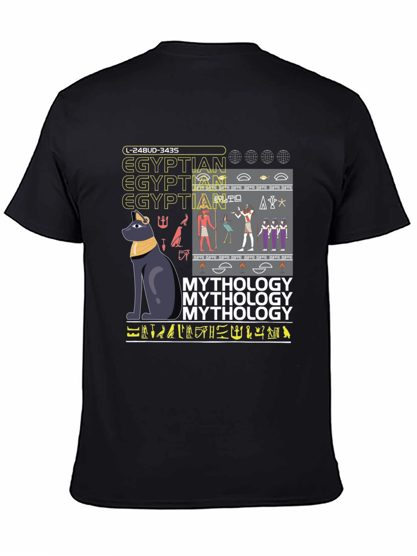 Egyptian Mythology Graphic T-Shirt