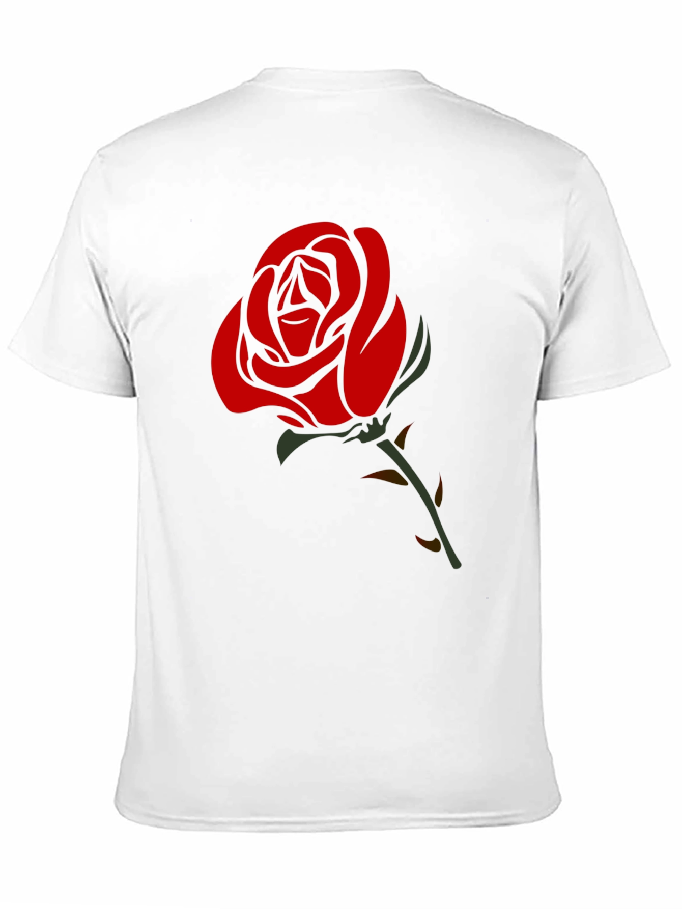 Rose Graphic Tee - Classic Style