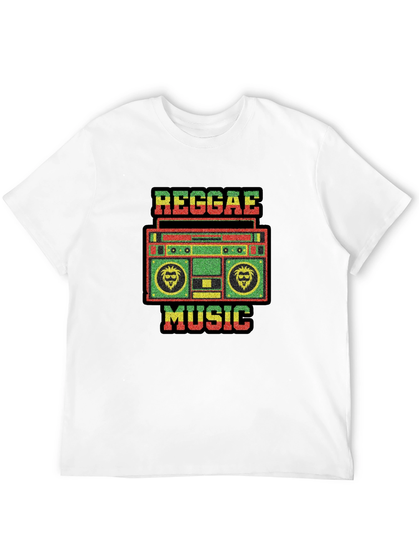 Reggae Music Black T-Shirt