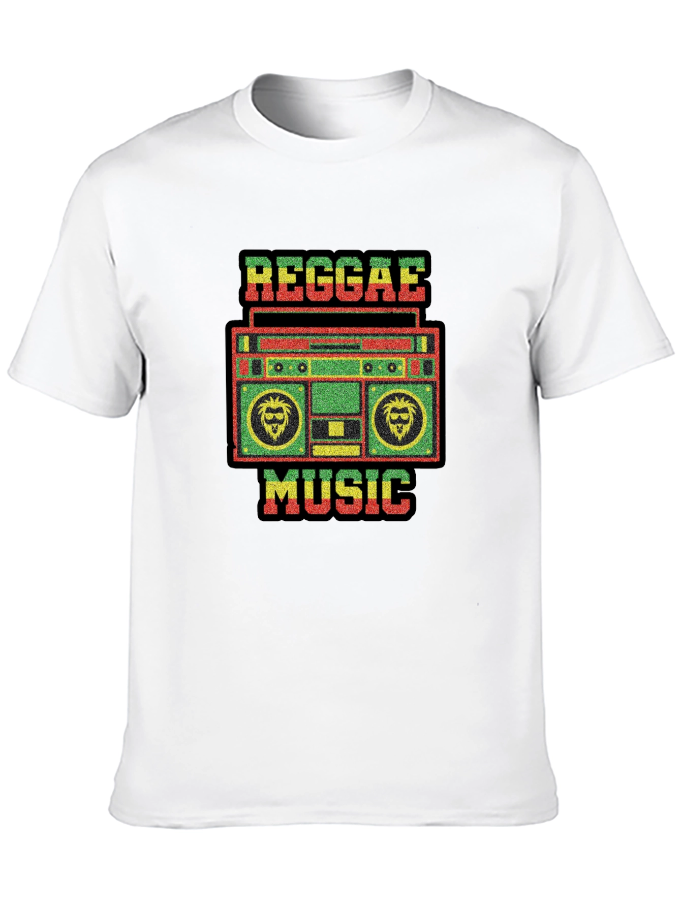 Reggae Music Black T-Shirt