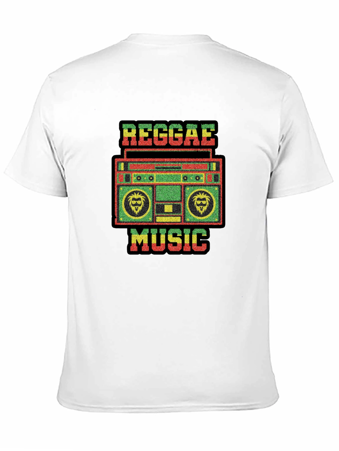 Reggae Music Black T-Shirt