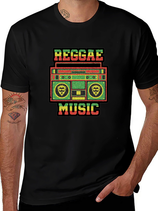 Reggae Music Black T-Shirt