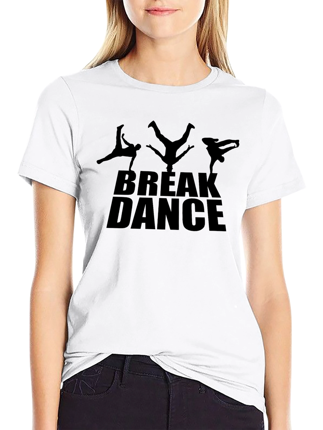 Break Dance Graphic Tee - Cool Dancer T-Shirt