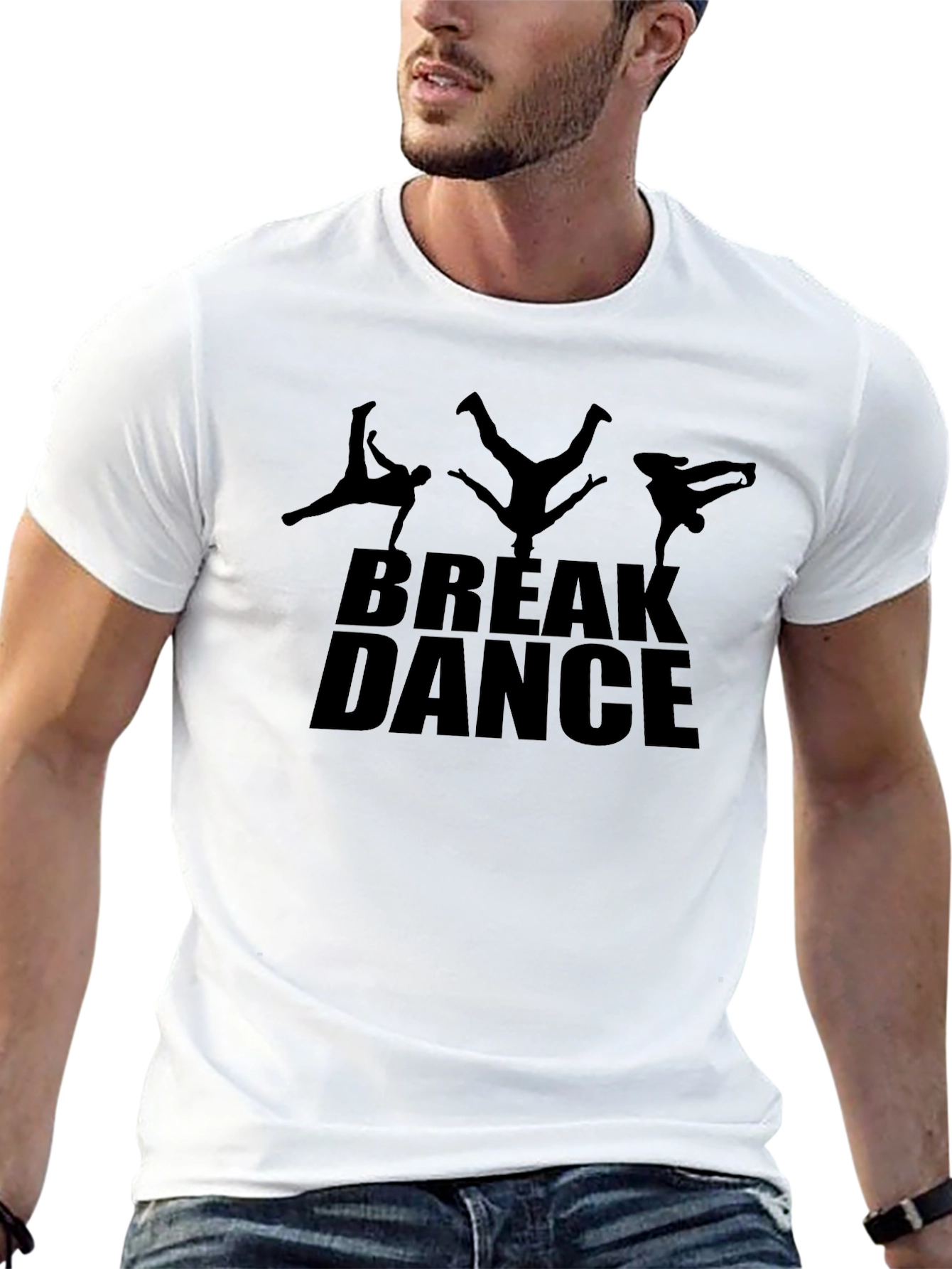 Break Dance Graphic Tee - Cool Dancer T-Shirt
