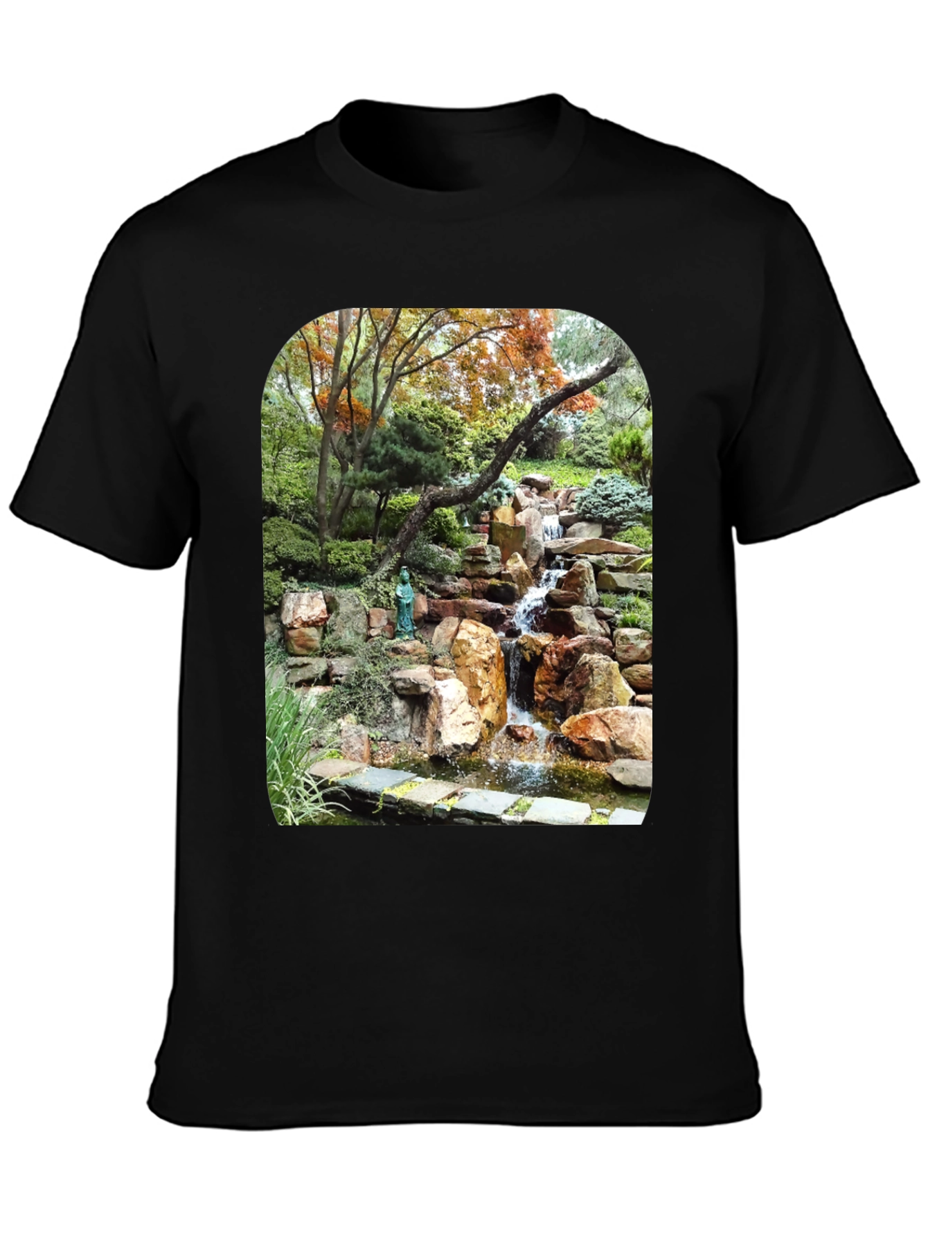 Waterfall Graphic Tee - Nature Lovers T-Shirt