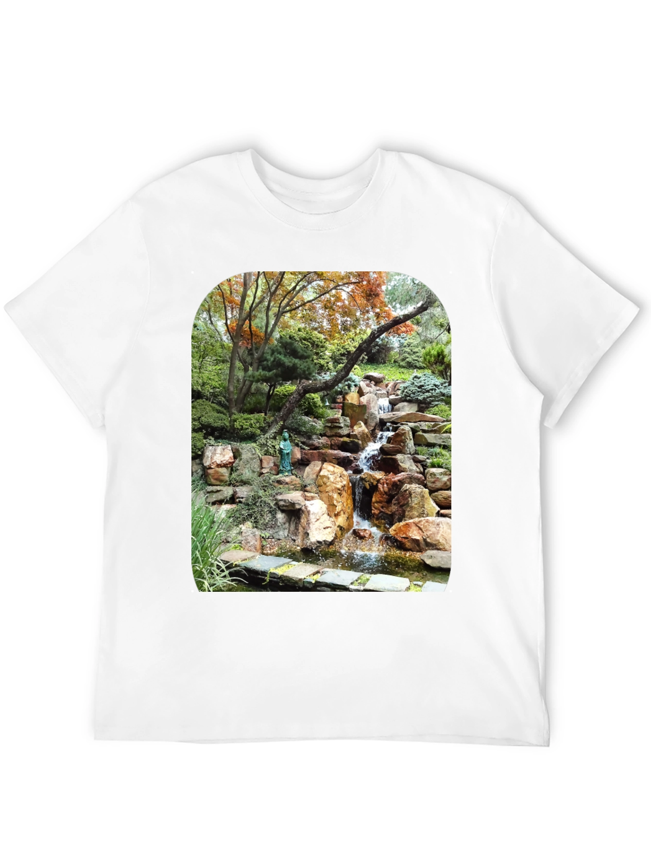 Waterfall Graphic Tee - Nature Lovers T-Shirt