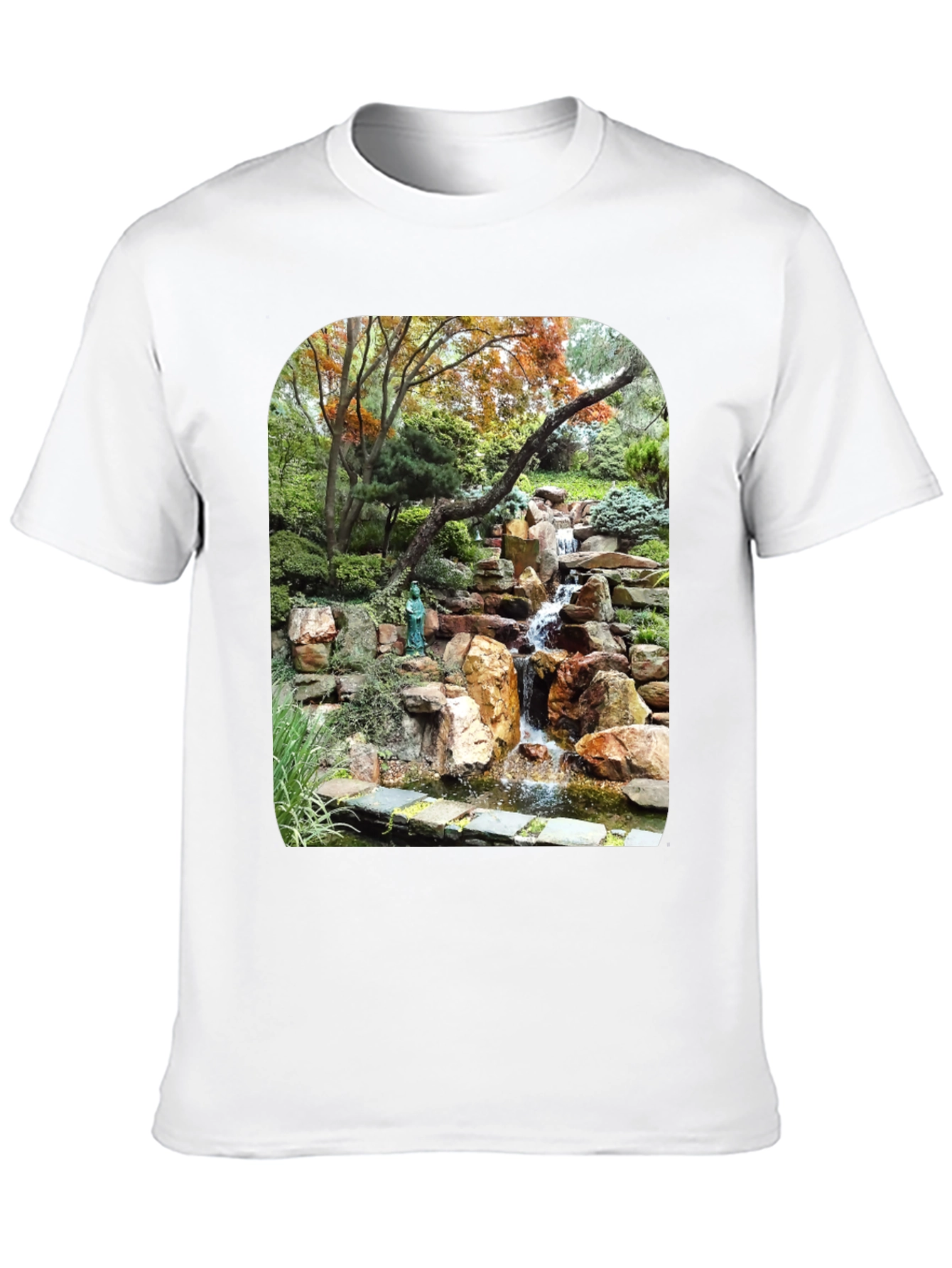 Waterfall Graphic Tee - Nature Lovers T-Shirt